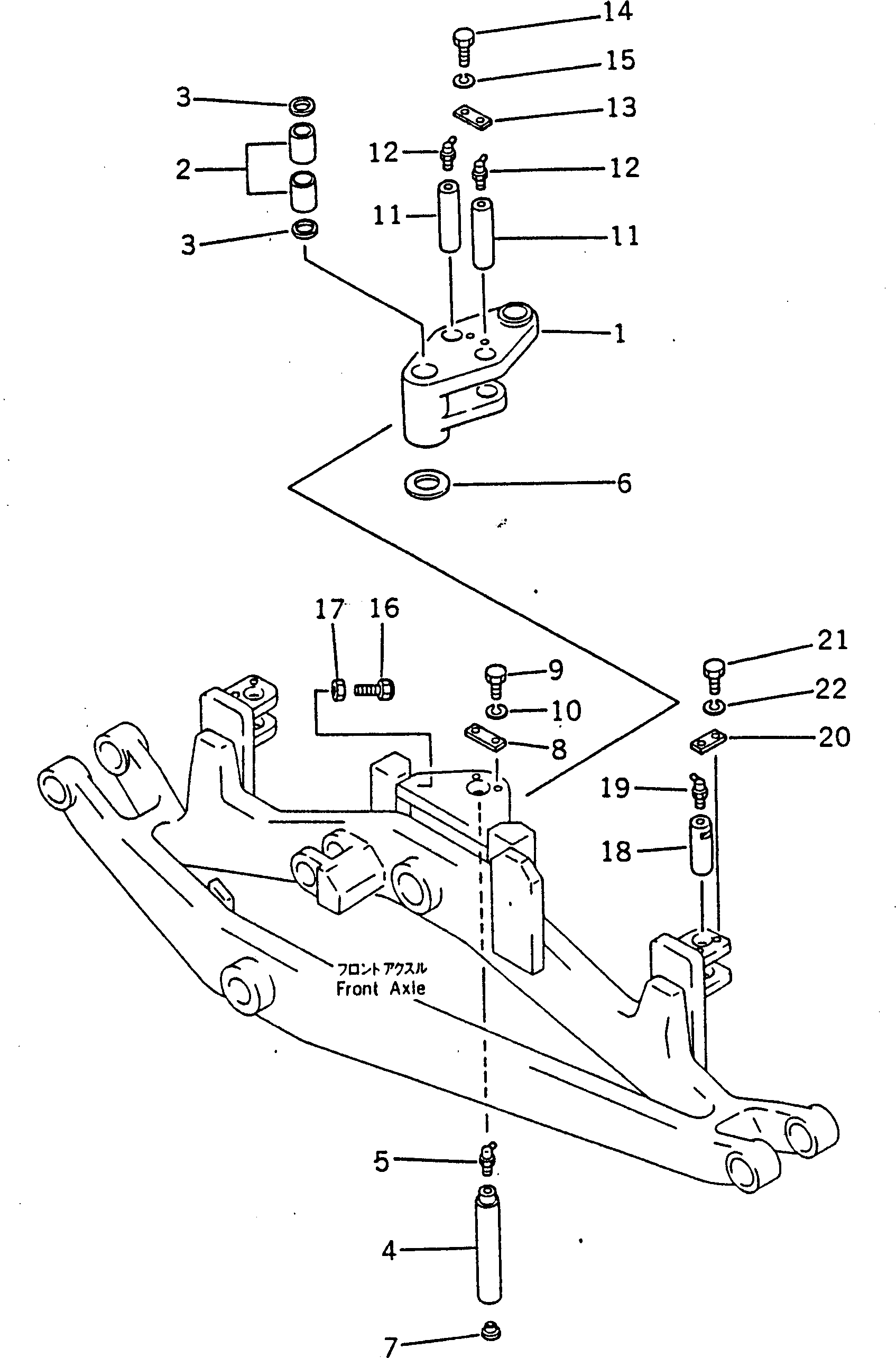 PITMAN ARM¤ \ 232-27-51550 KOMATSU