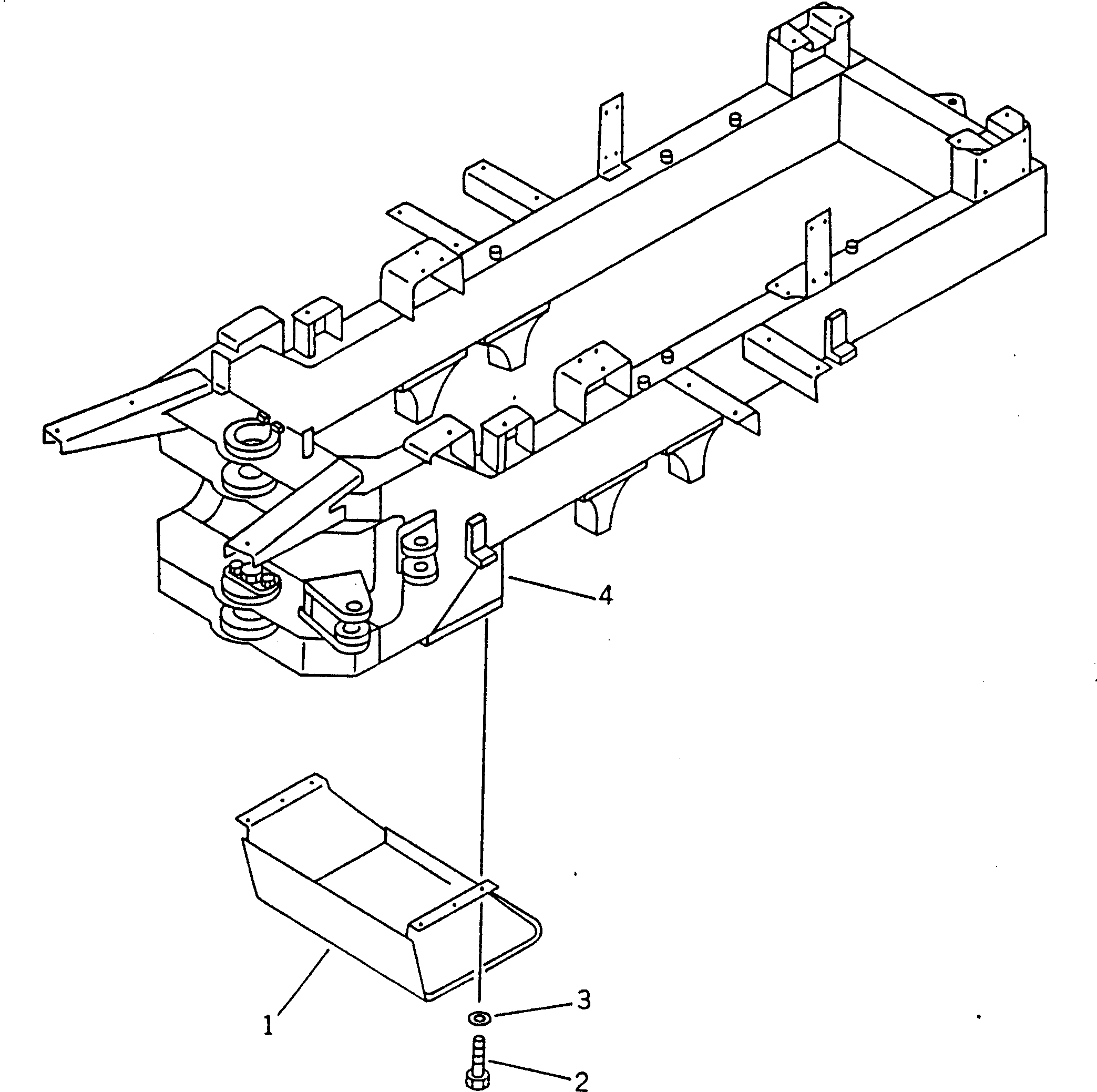 Ограждение 232-915-6140 KOMATSU