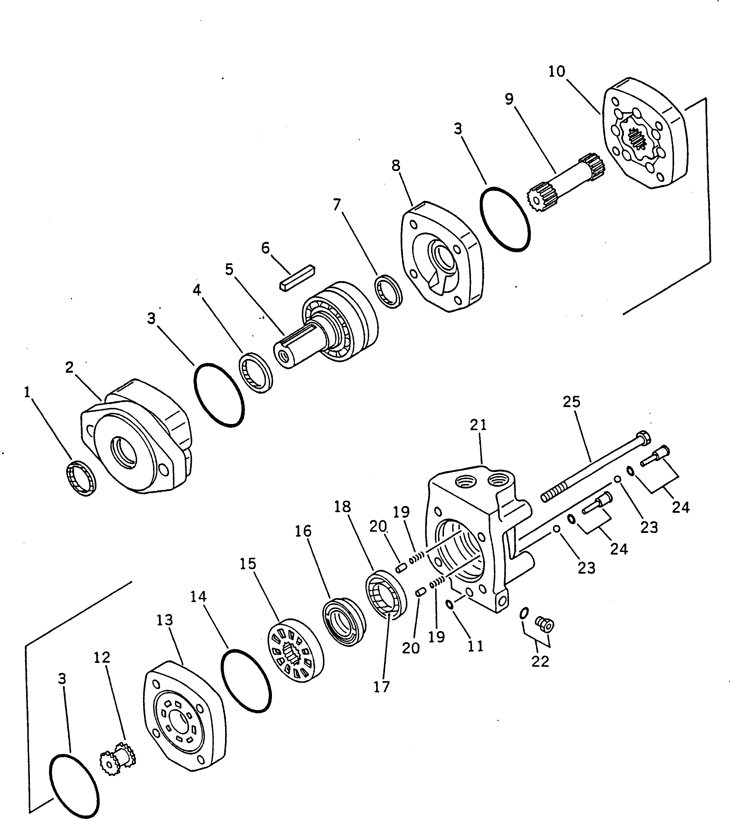 GEROLER 232-62-11630 KOMATSU