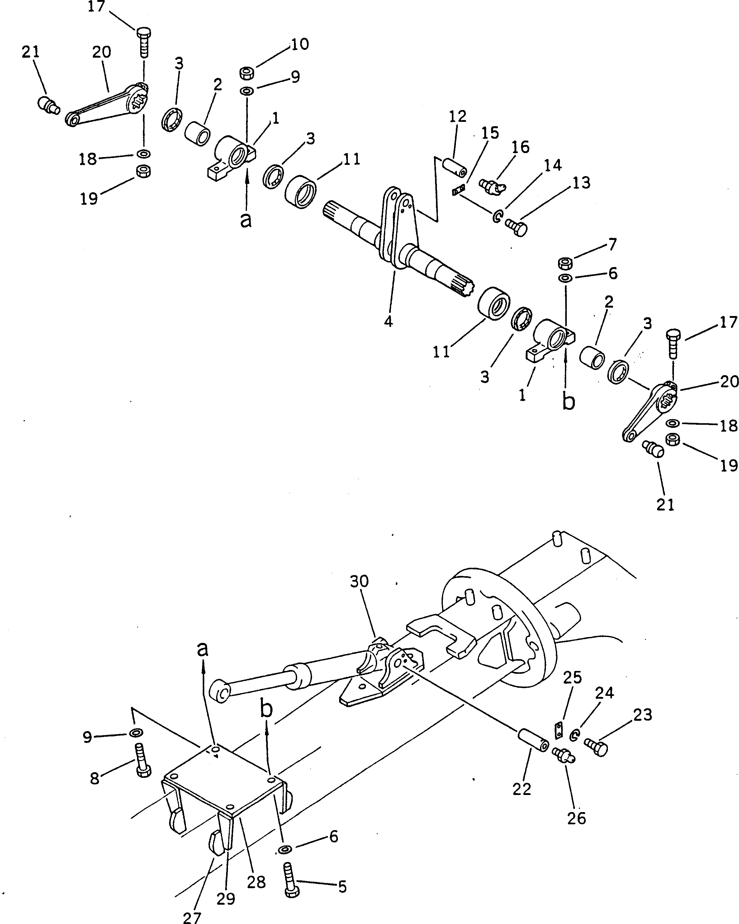 LIFTER ASS'Y 232-71-00510 KOMATSU