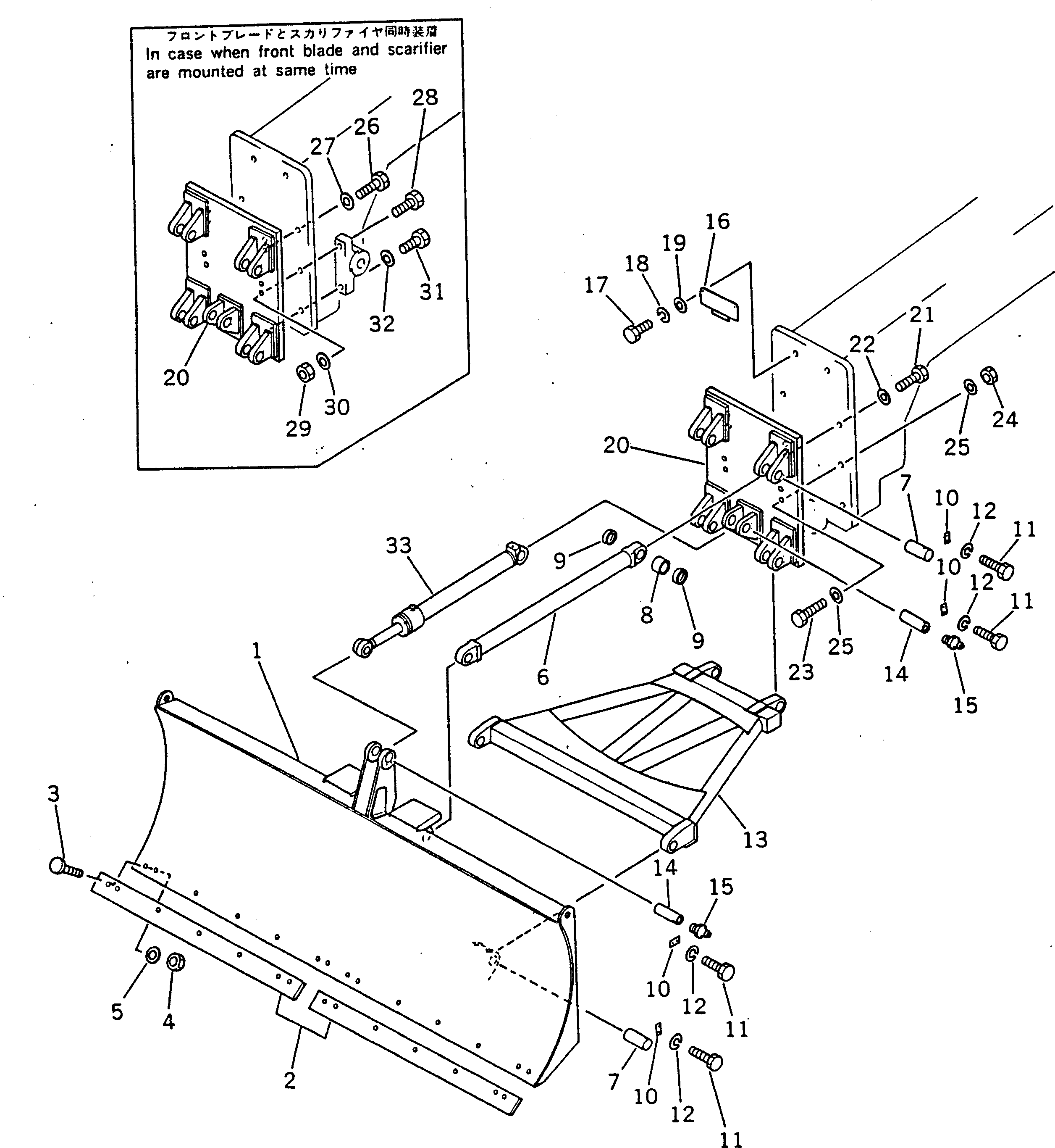 Щётка стеклоочистителя 232-725-1210 KOMATSU