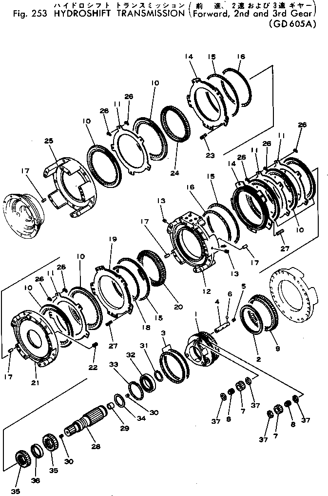 Кольцо 07018-02455 KOMATSU