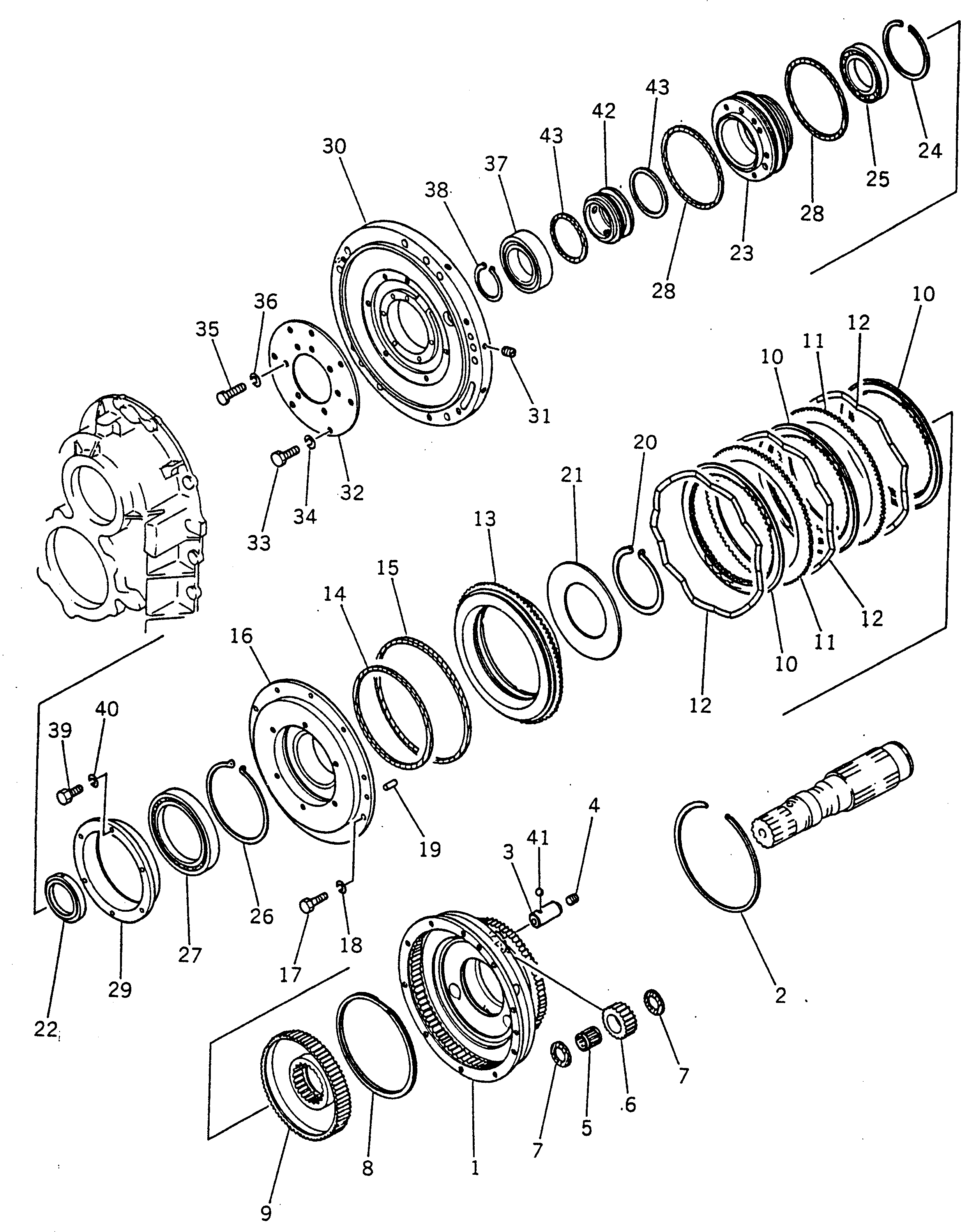 RING (KIT) \0\232-15-19260 KOMATSU