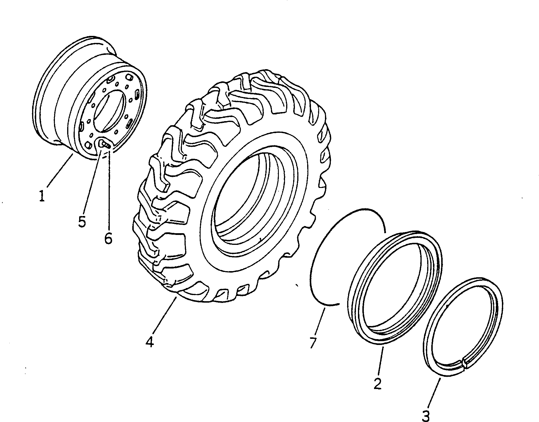 WHEEL ASS'Y 232-830-0450 KOMATSU