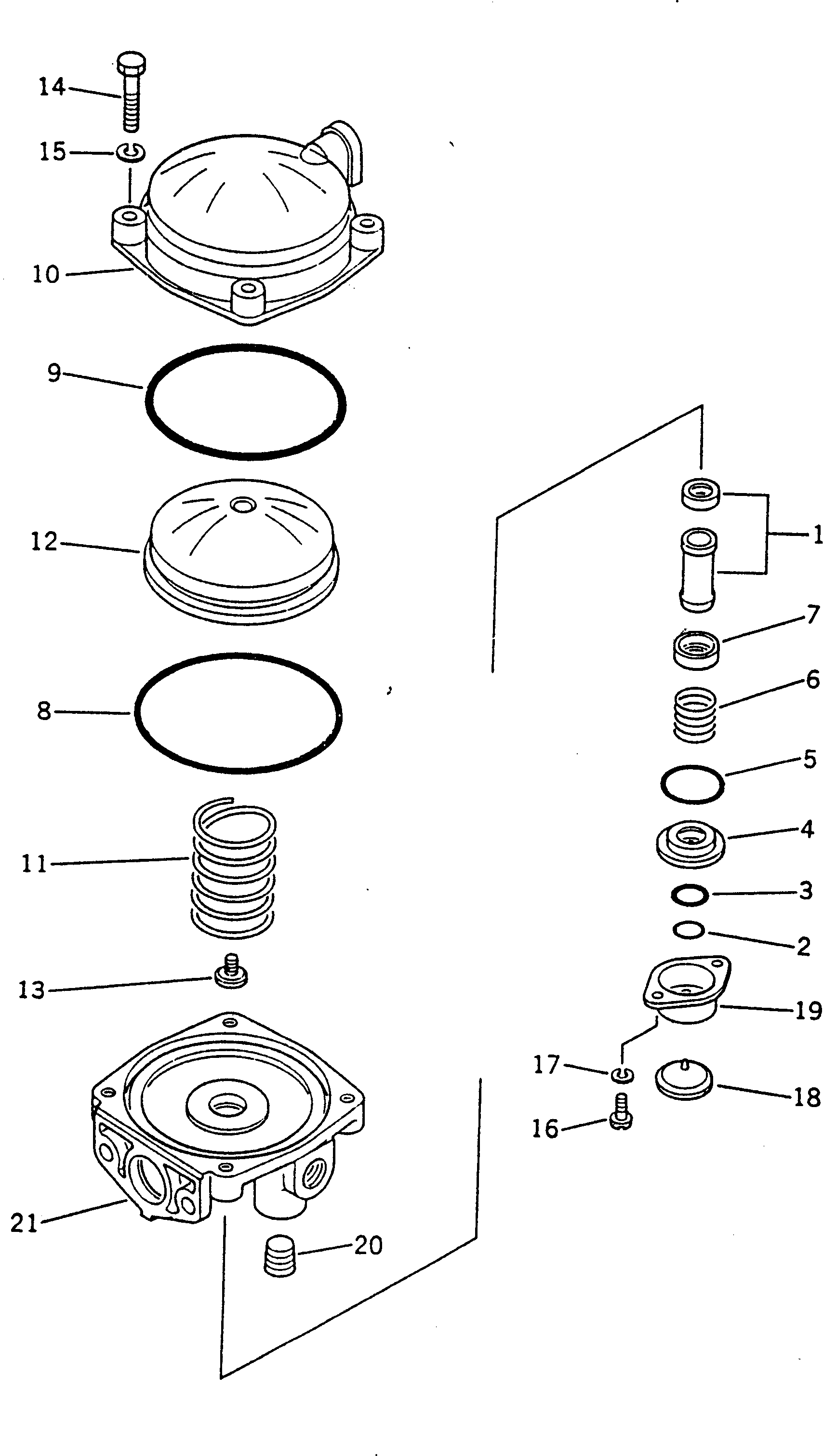 VALVE (OP) \0\560-44-11950 KOMATSU