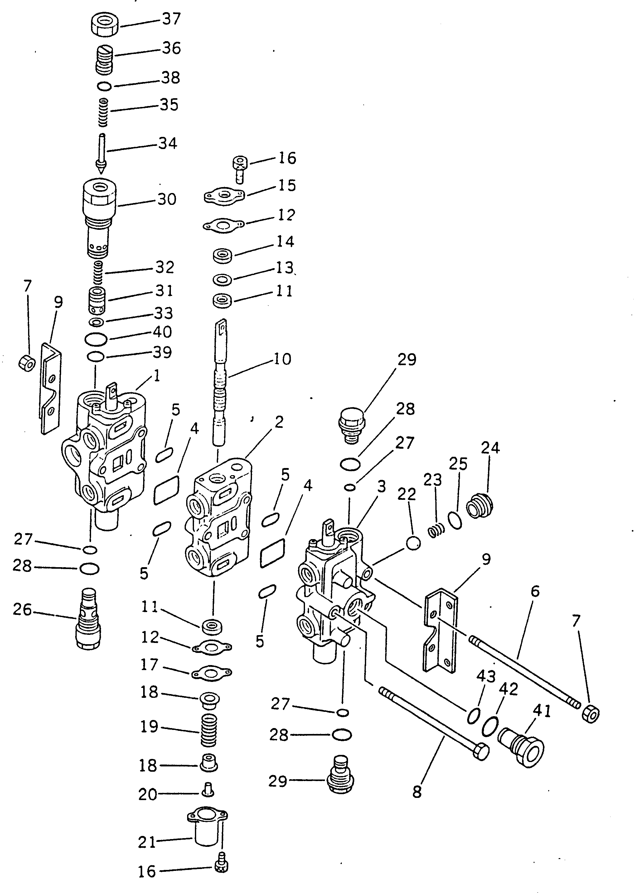 VALVE ASS'Y,MAIN RELIEF 700-24-56000 KOMATSU