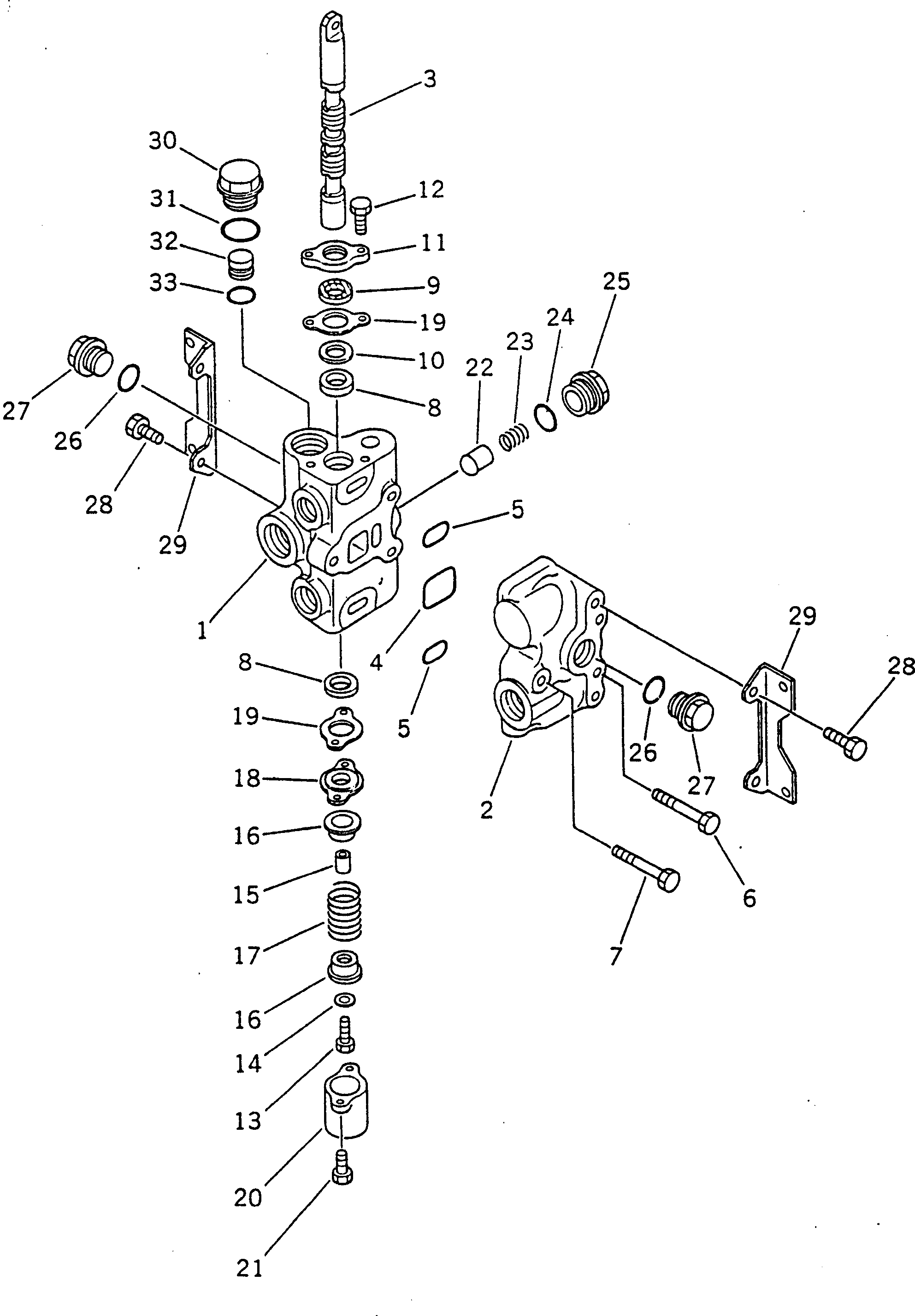 Корпус 700-84-11110 KOMATSU