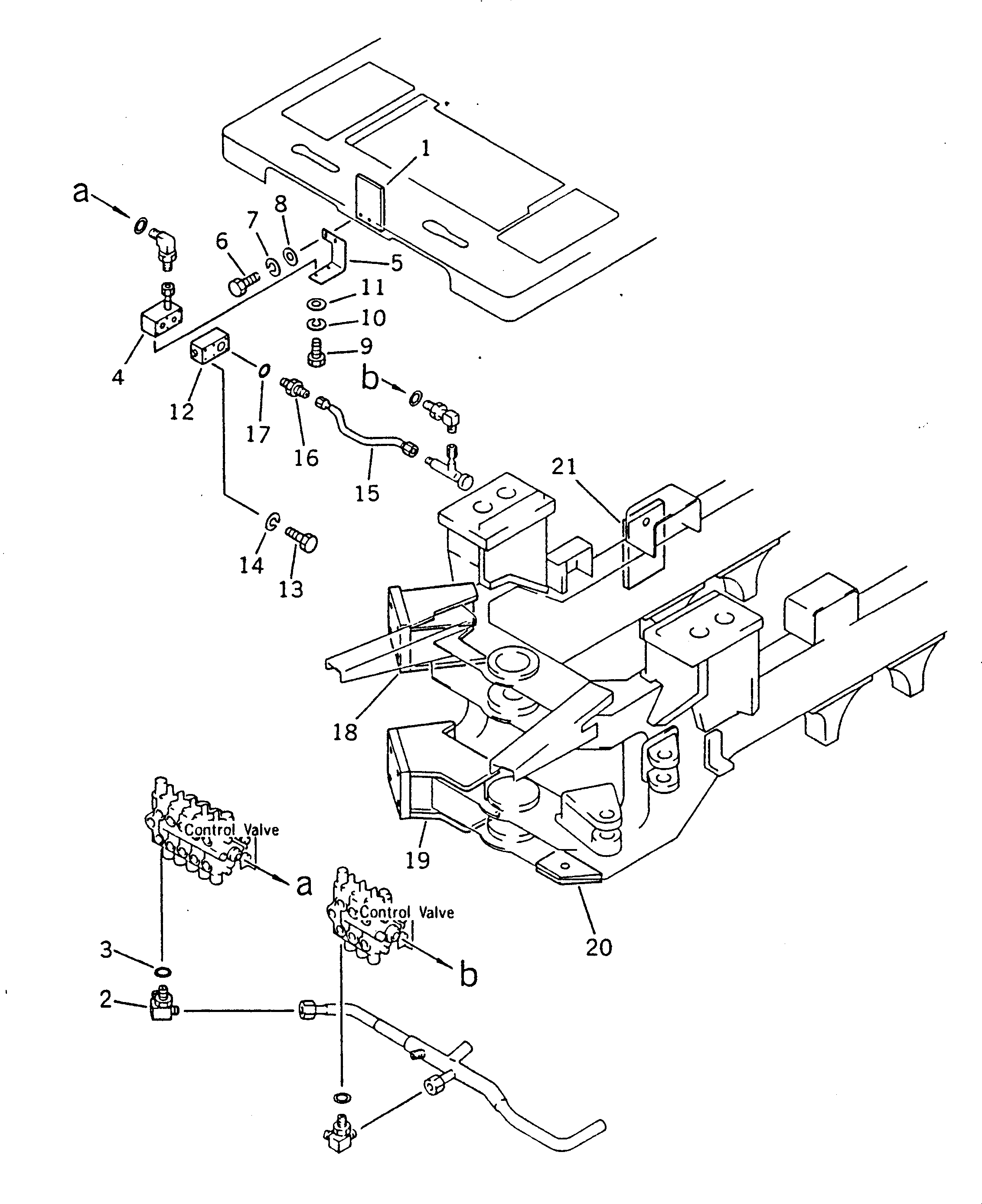 HYDRAULIC KIT A 232-60-00620 KOMATSU