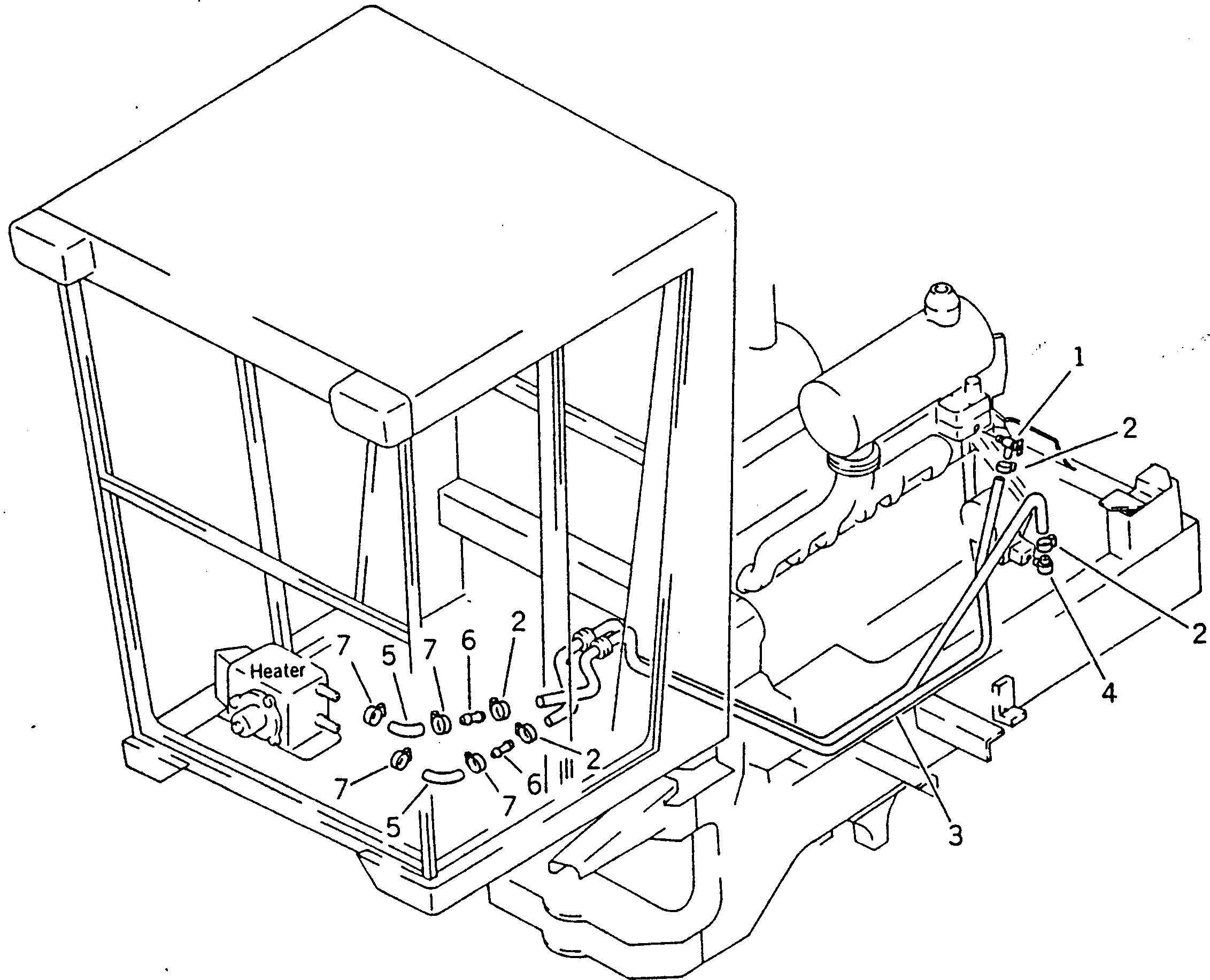 Шланг 232-517-1560 KOMATSU