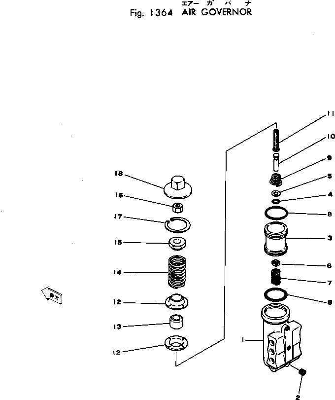Направляющая 380-166731-1 KOMATSU