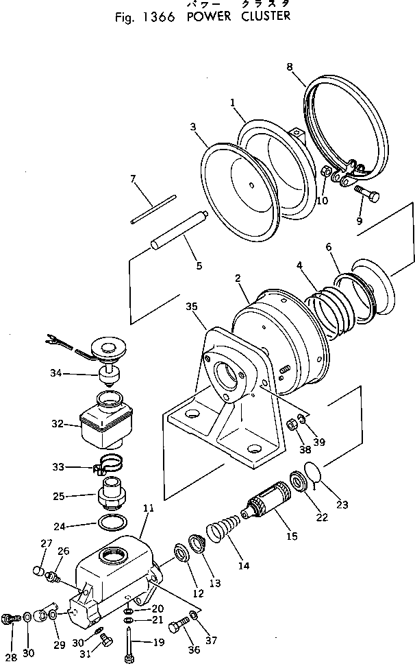 PISTON ASS'Y (KIT) 234-43-00261 KOMATSU