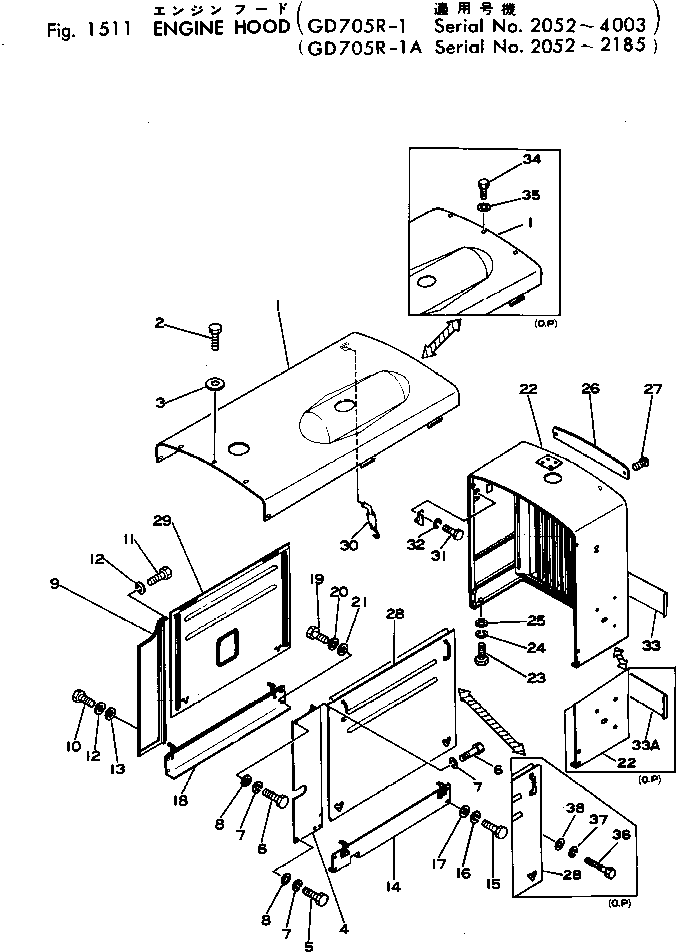PLATE,BAFFLE 234-802-4130 KOMATSU