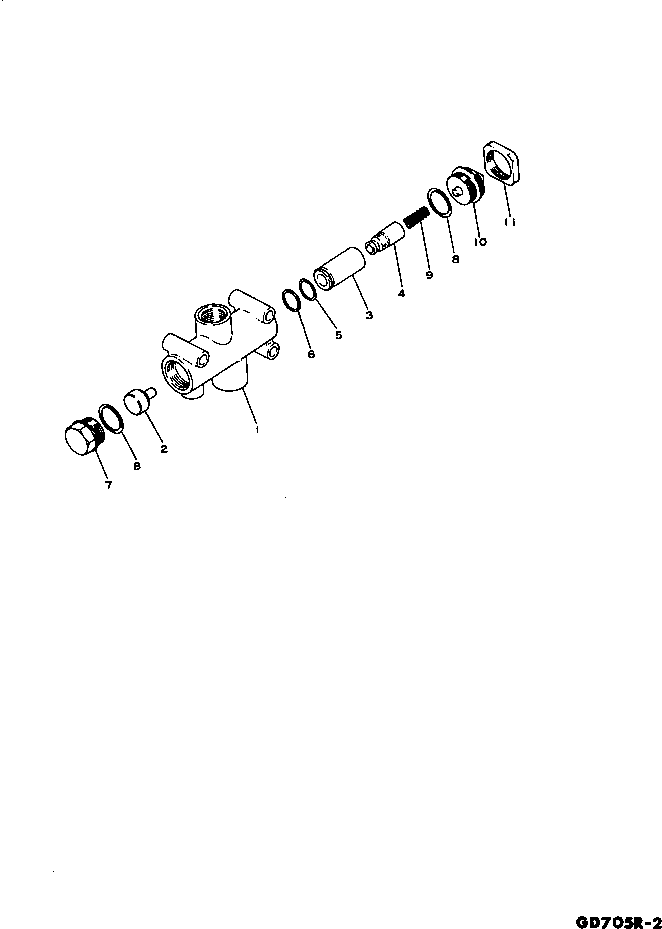 Корпус в сборе \0\232-60-00224 KOMATSU