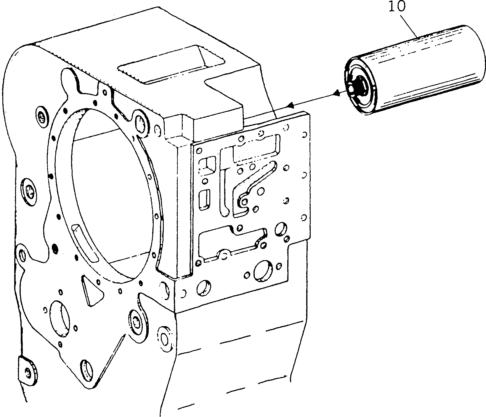 CARTRIDGE,FILTER BW052663 KOMATSU