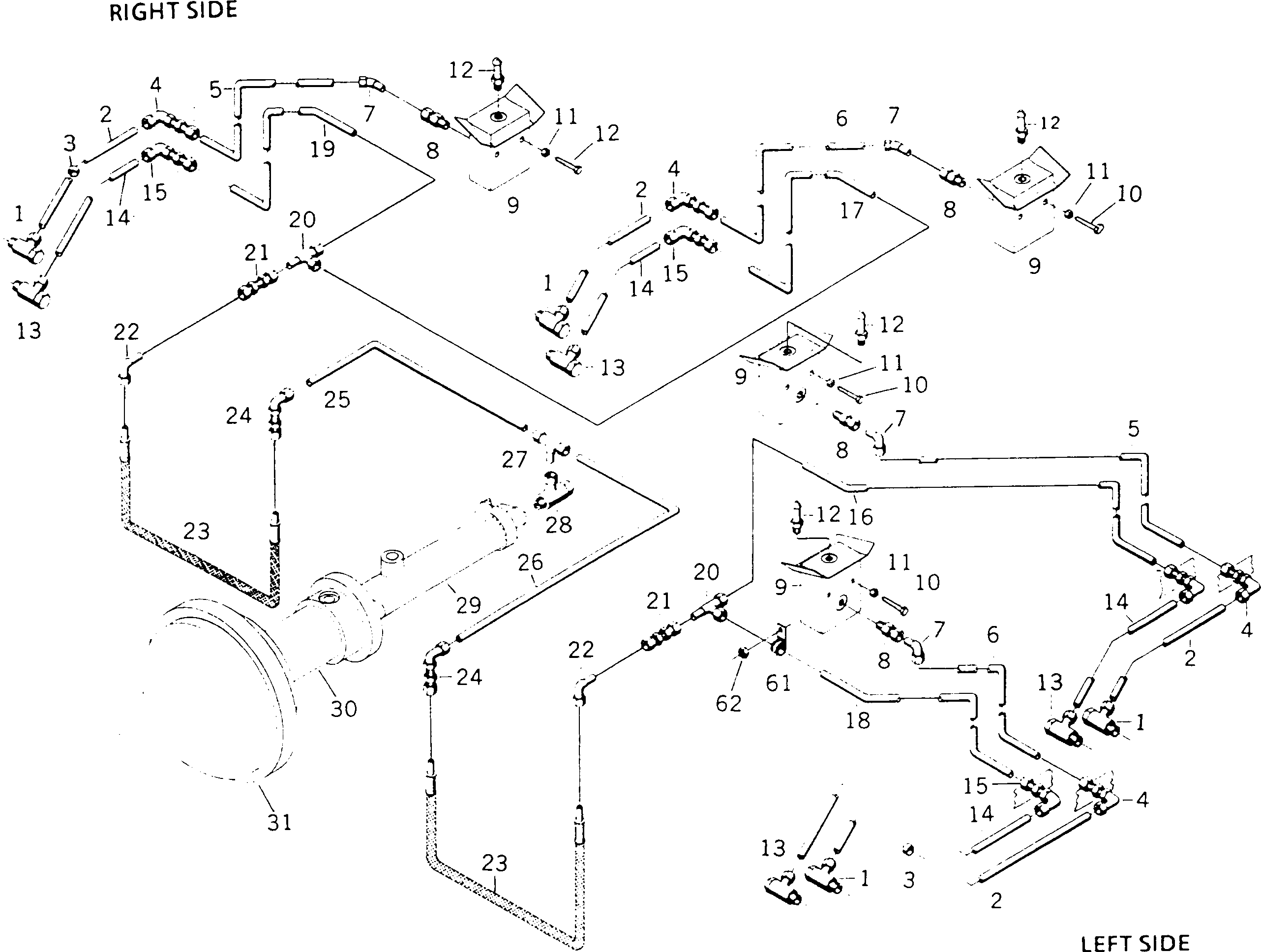 Шланг BW032283 KOMATSU