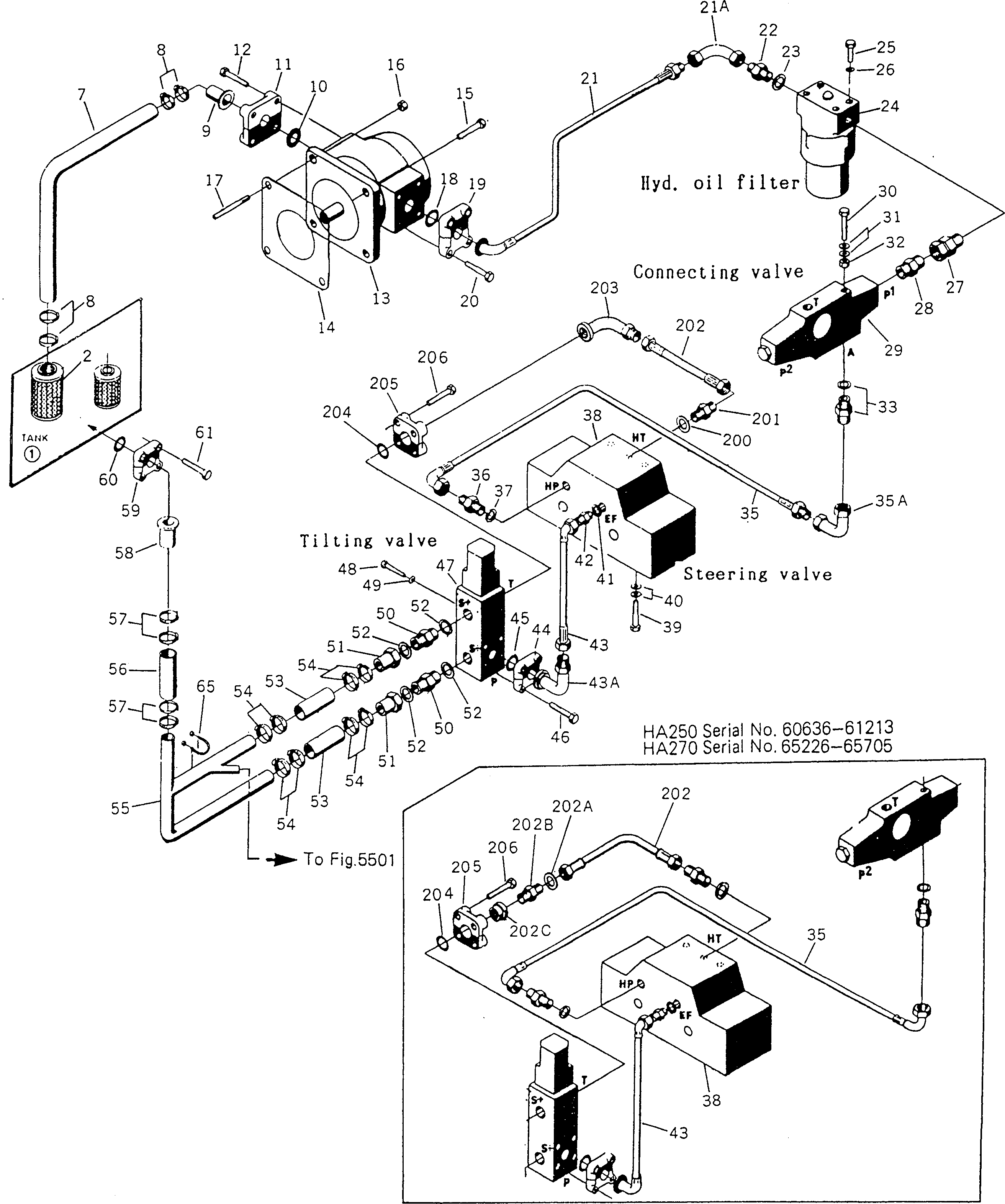 Шланг BW032275 KOMATSU