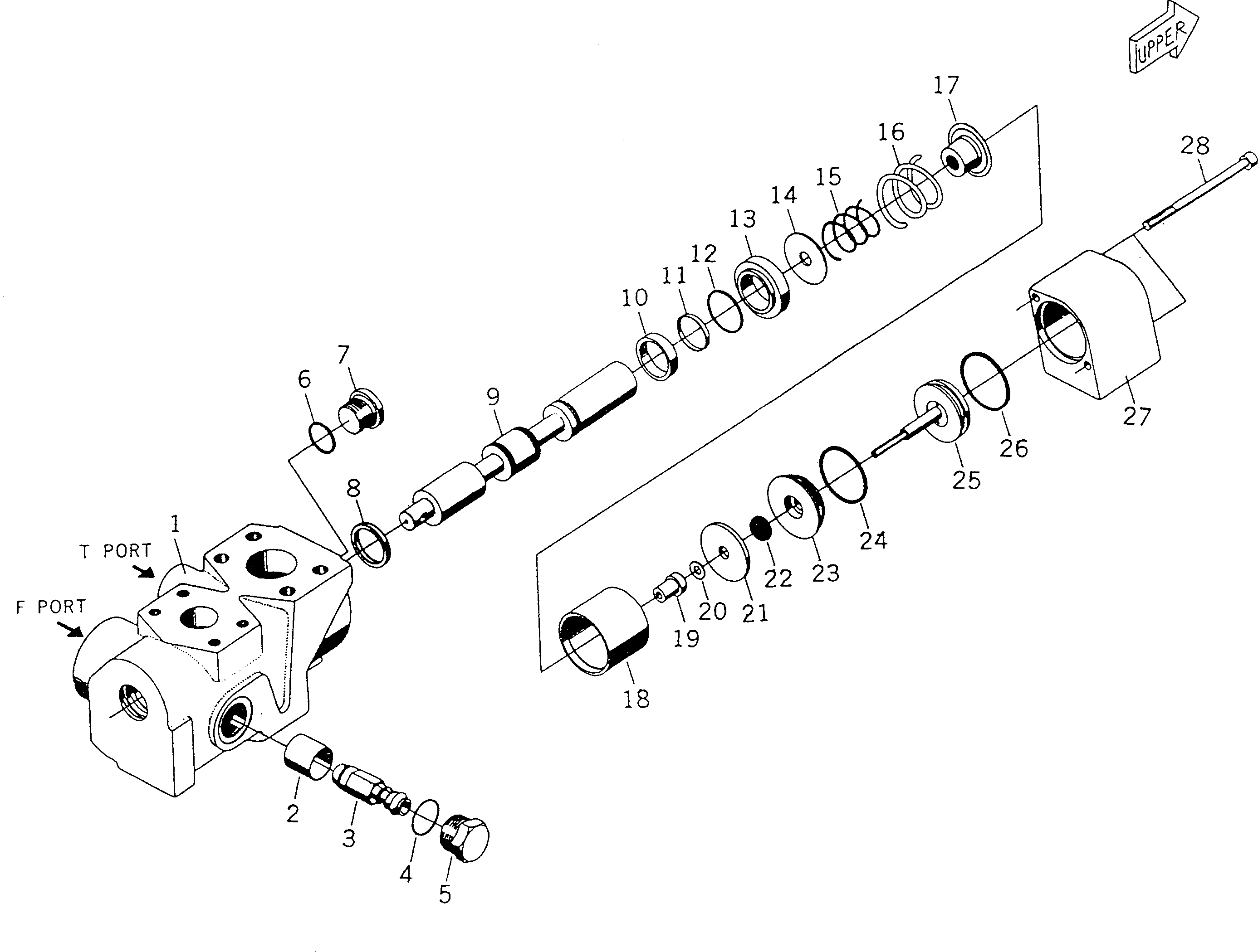 GASKET KIT,AIR CYLINDER BW055328 KOMATSU