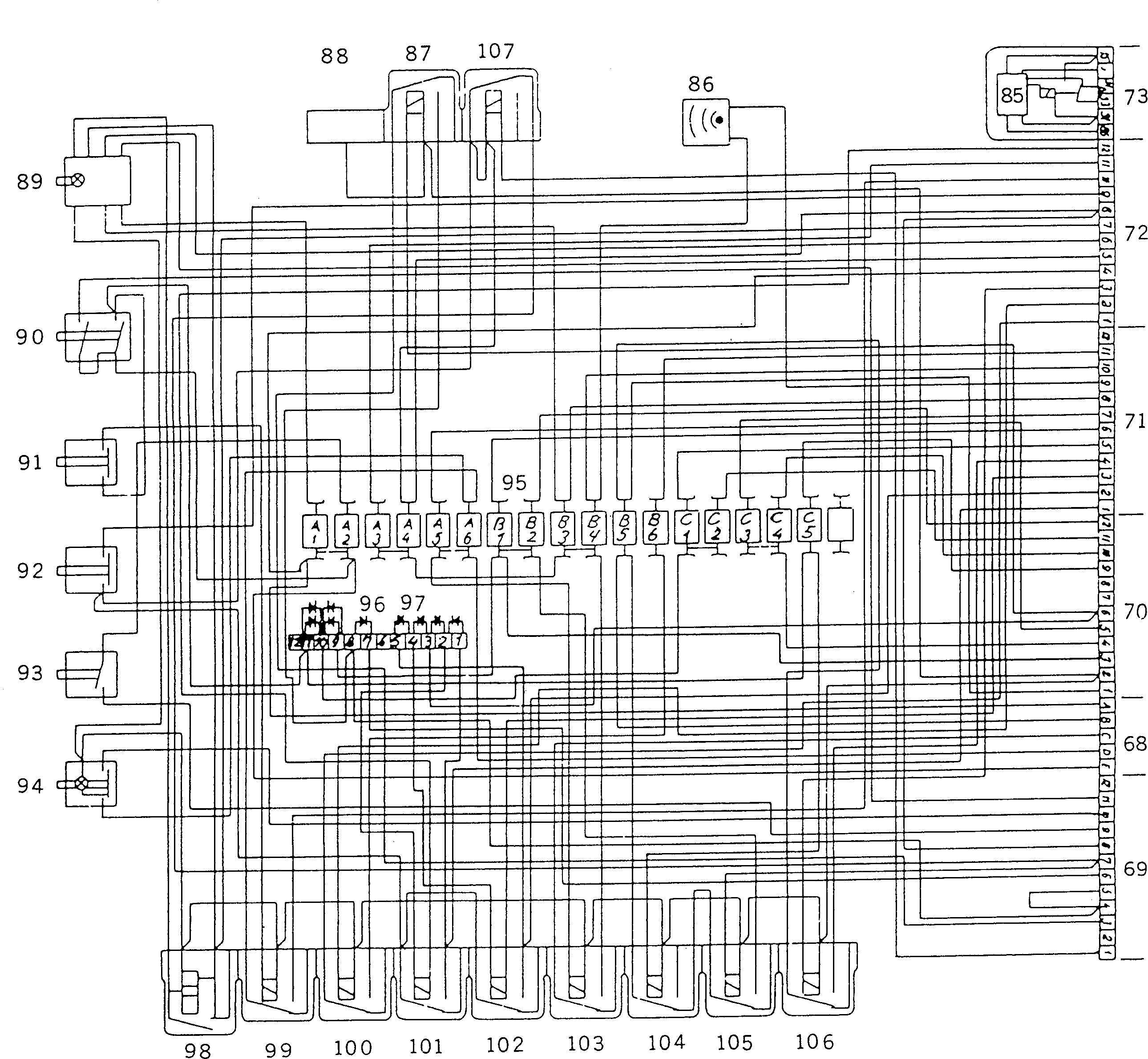 Диод BW066293 KOMATSU