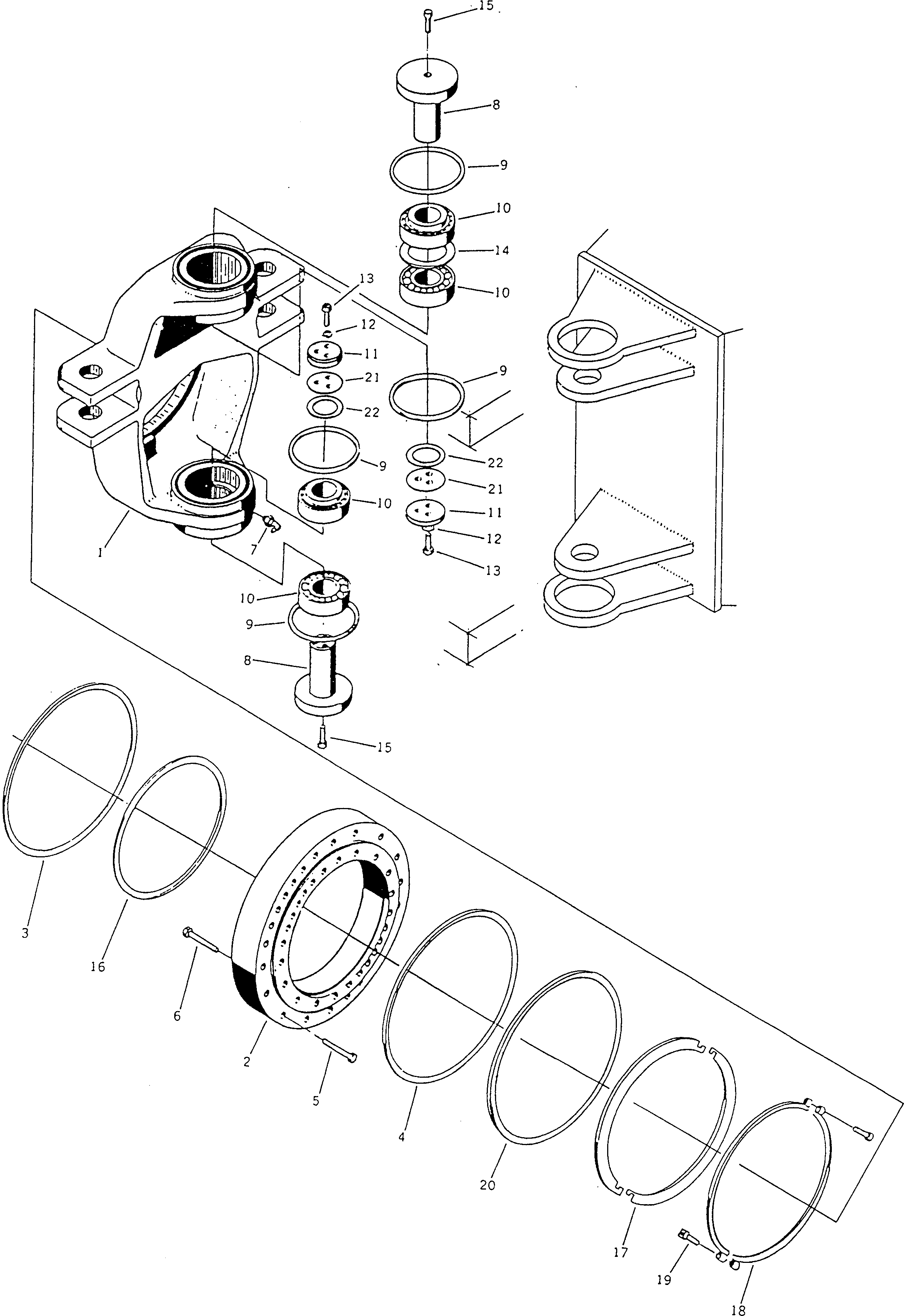 RING ASS'Y KIT10171 KOMATSU