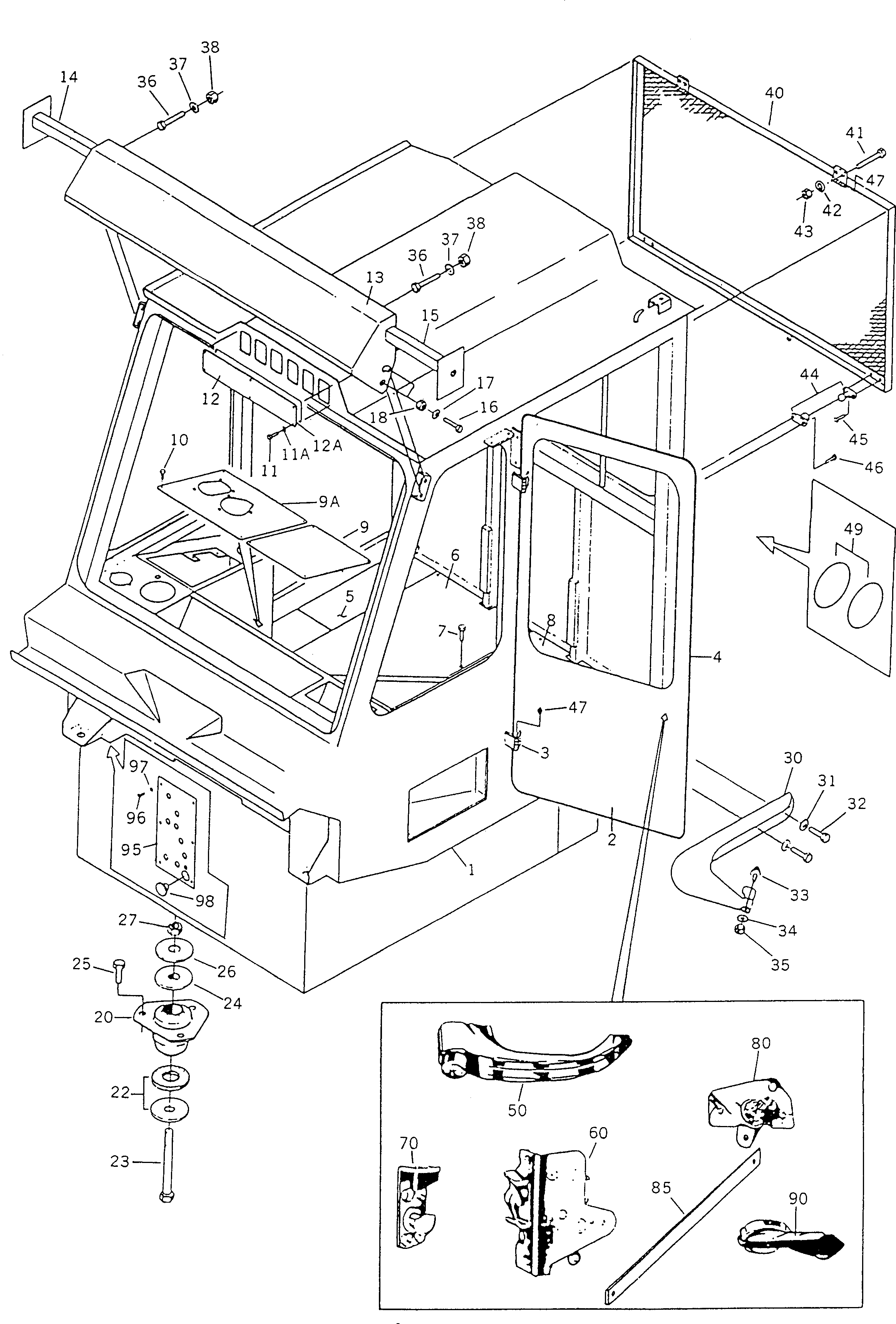 Пластина BW033998 KOMATSU