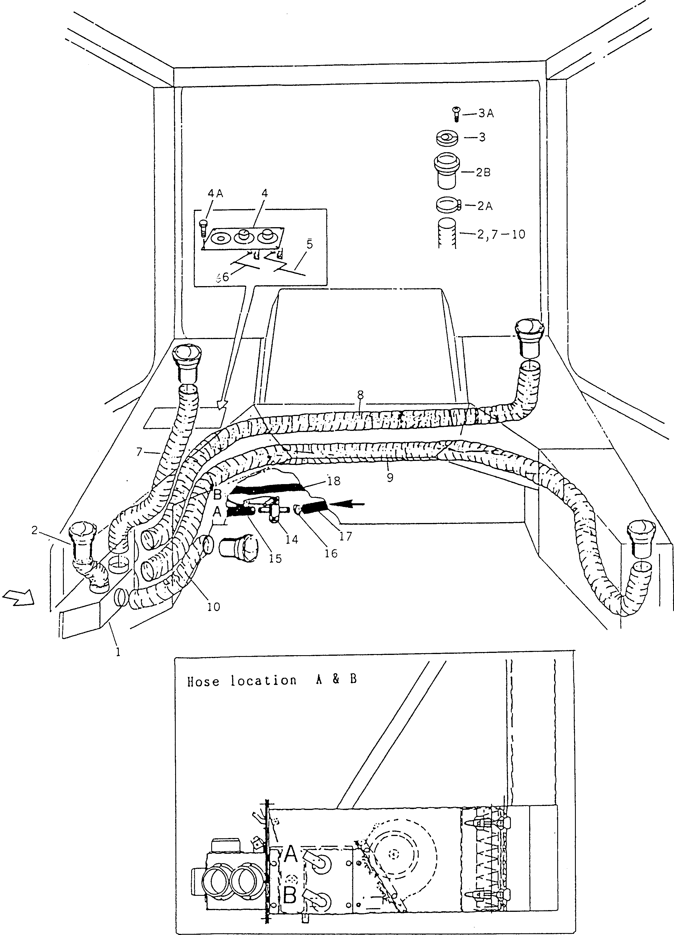 Шланг BW032115 KOMATSU