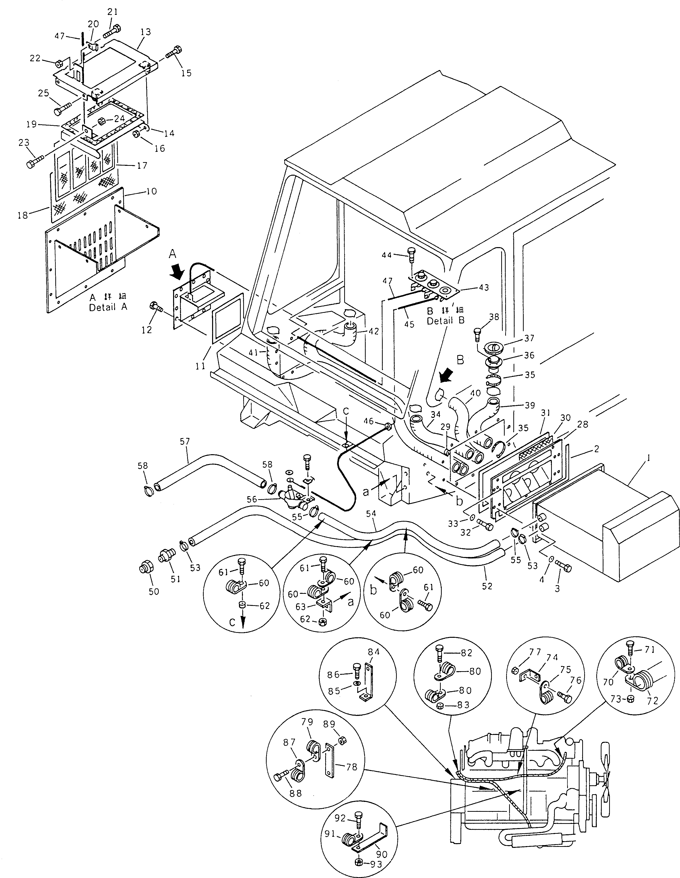 Шланг BW046697 KOMATSU