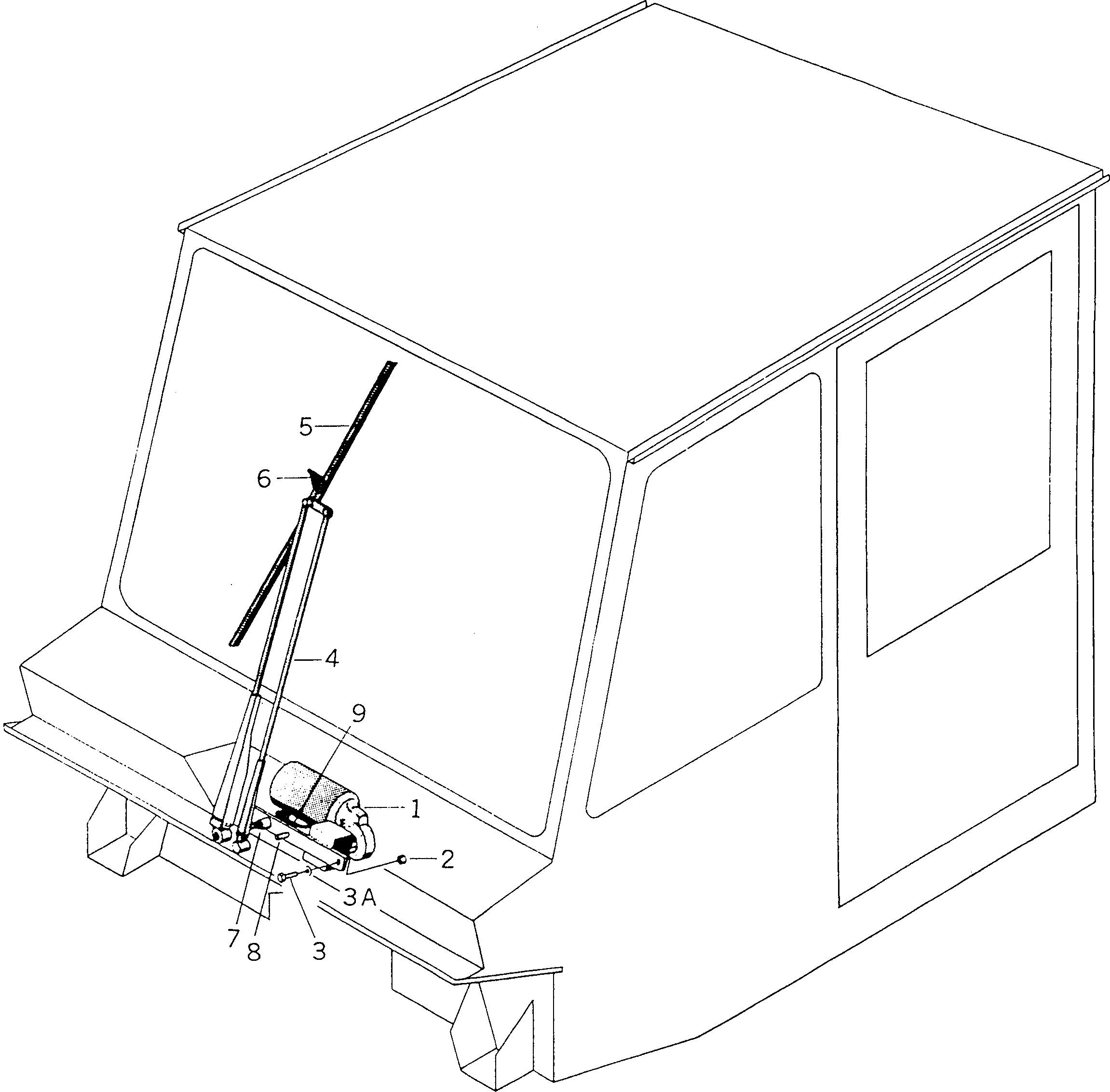 Шланг BW057124 KOMATSU