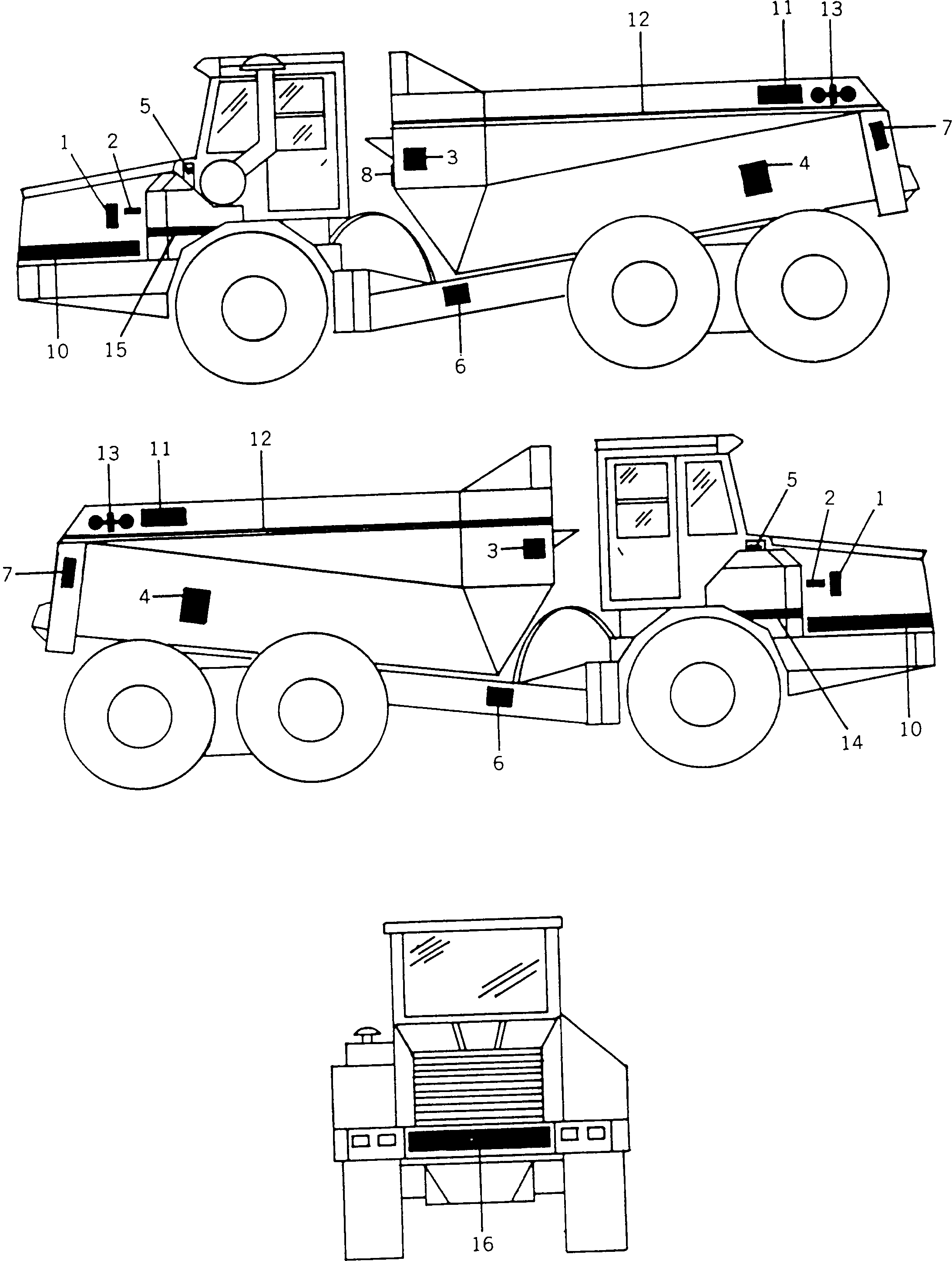 PLATE, MARK,HA270 BW058166 KOMATSU