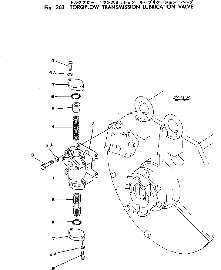 VALVE ASS'Y,LUBRICATION 567-15-00400 KOMATSU