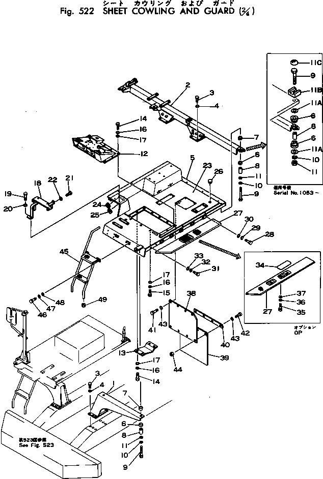 BOARD 567-54-11331 KOMATSU