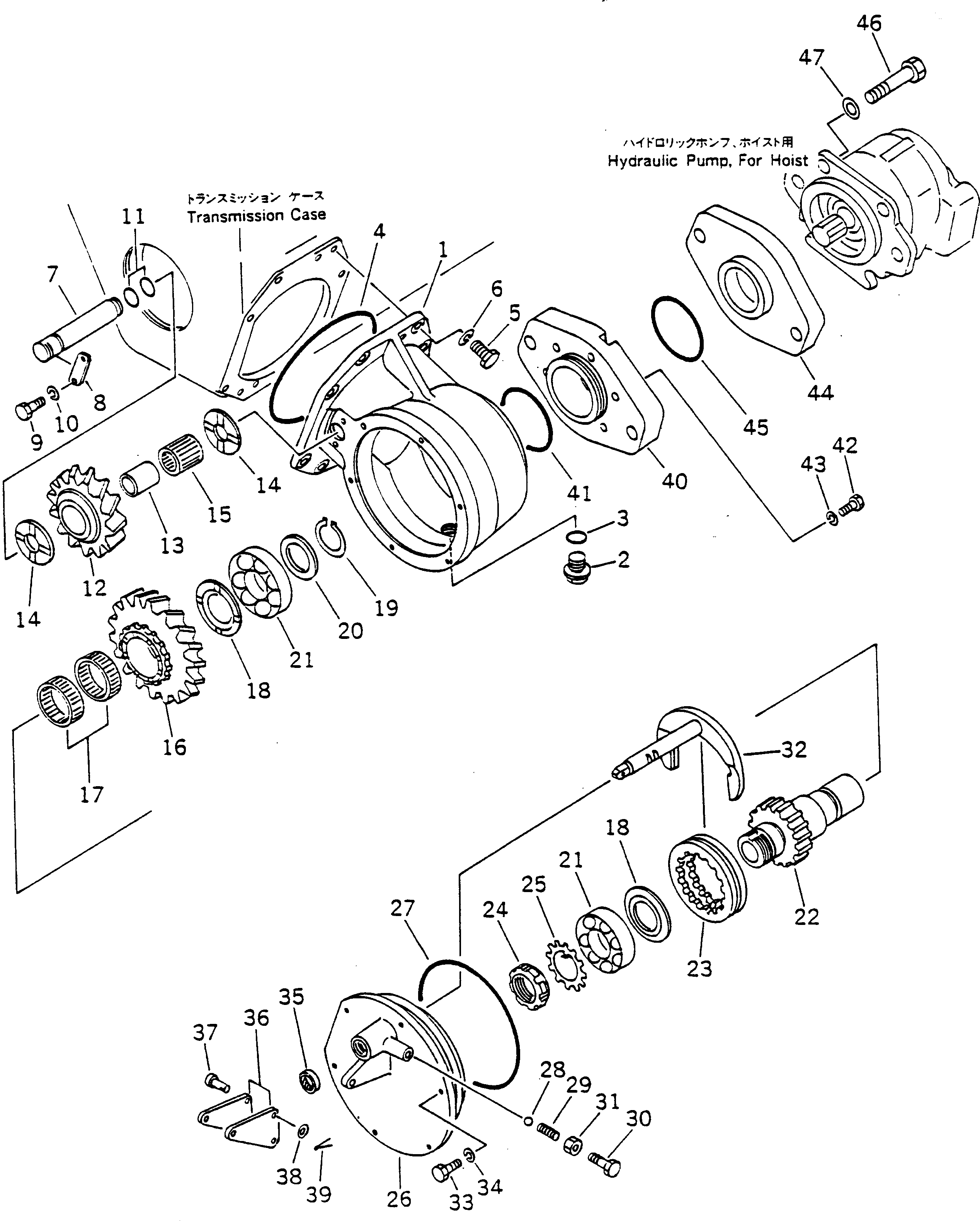 Гайка 01530-24512 KOMATSU