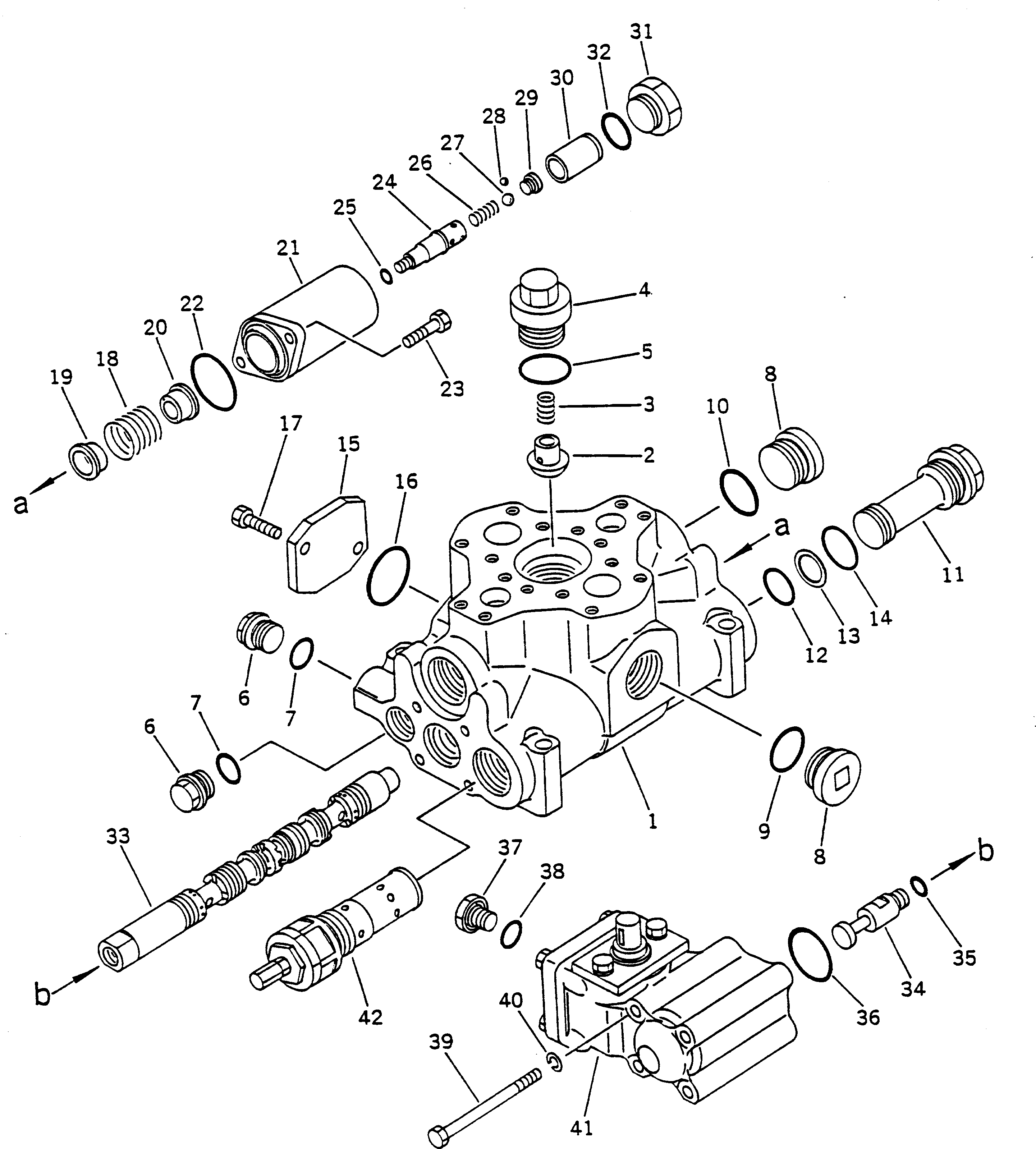 VALVE ASS'Y,HOIST 700-91-32001 KOMATSU