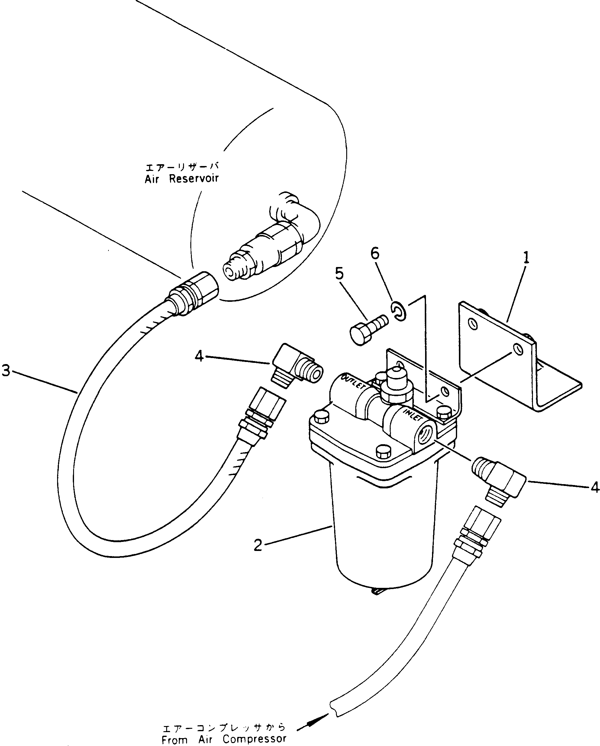 ALCOHOL INJECTOR P. (566-92-21000) KOMATSU