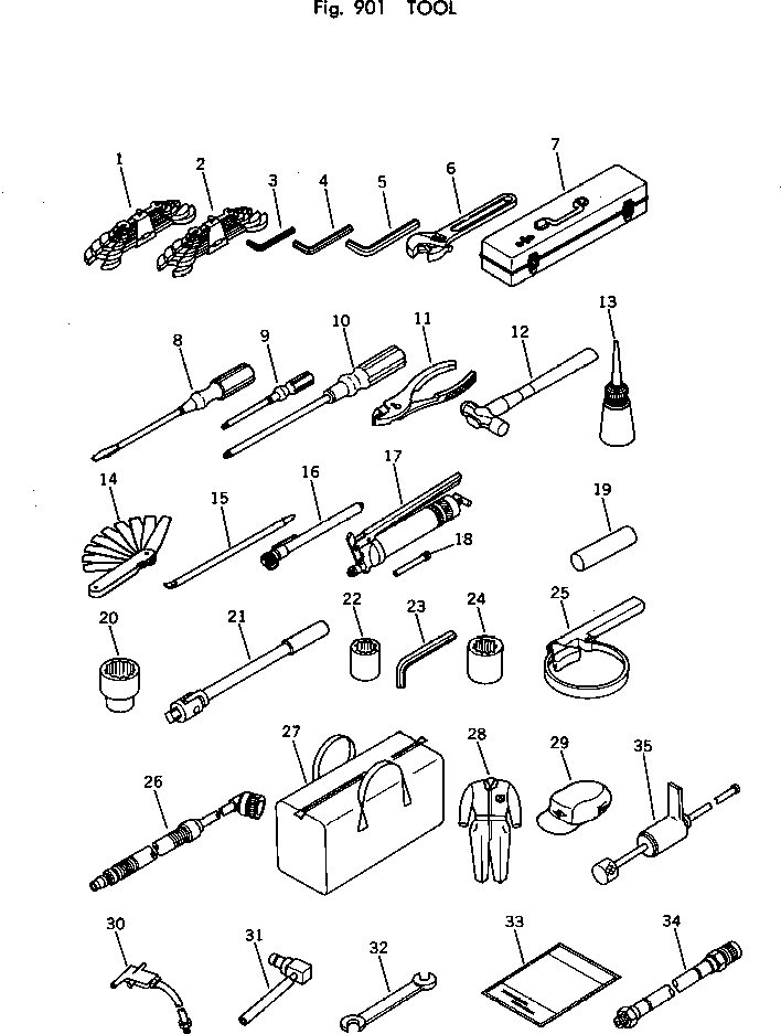 TABLE,(SPANISH) 569-93-43640 KOMATSU