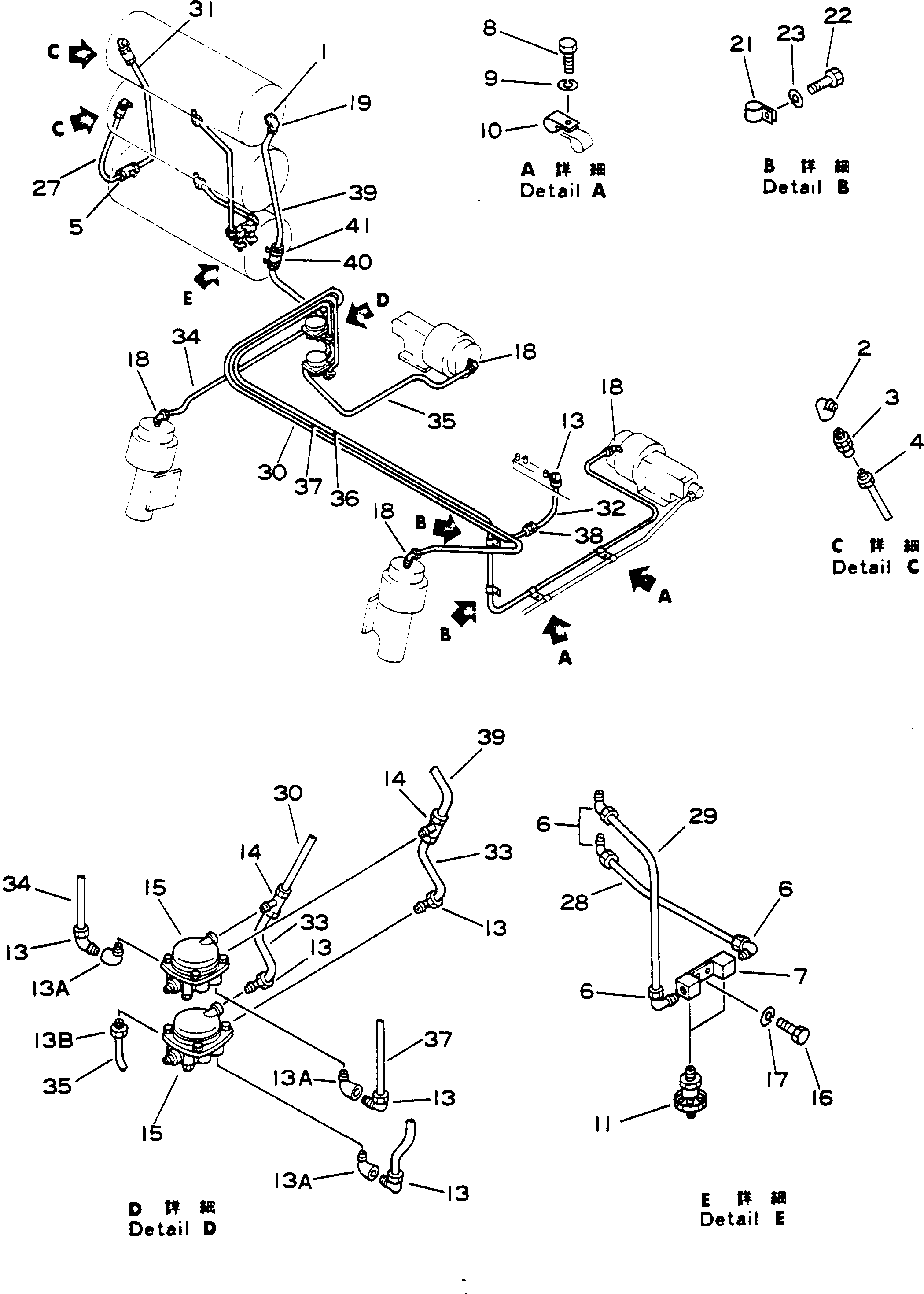 Резиновый элемент 568-35-11510 KOMATSU