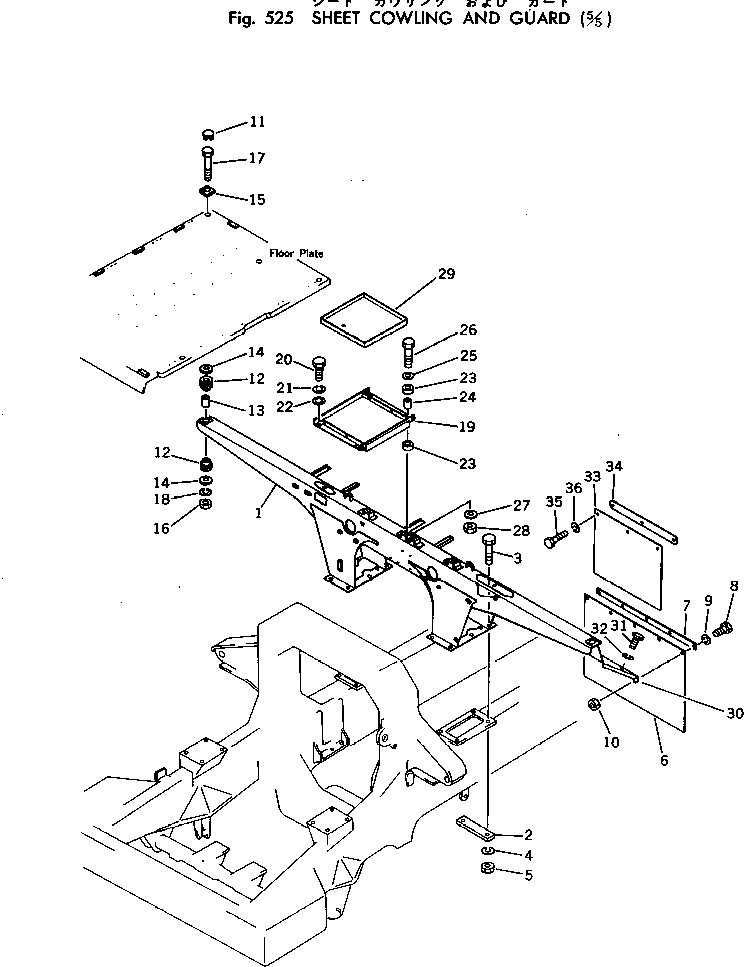 Гайка 01580-12149 KOMATSU