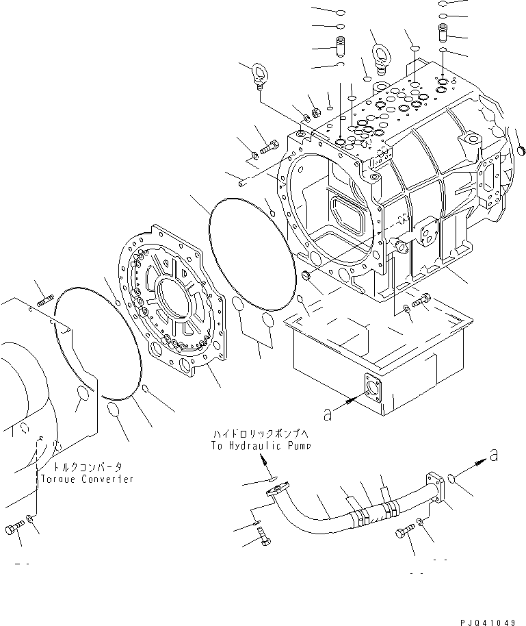 трансмиссия в сборе 561-15-00501 KOMATSU