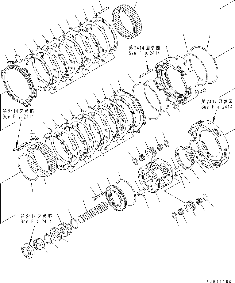 Диск (\2\561-15-42710) KOMATSU