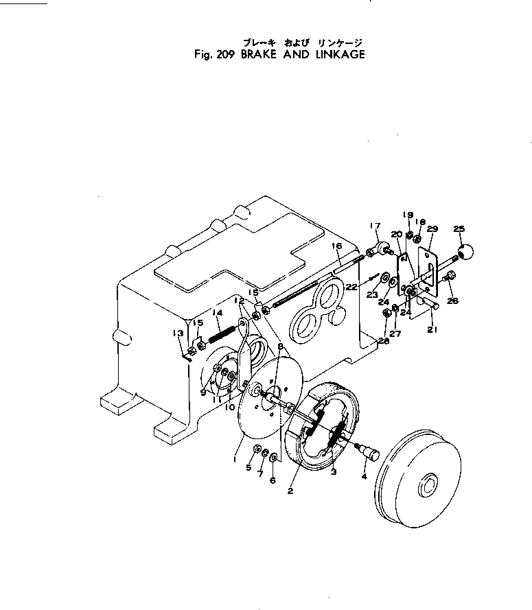 Рукоятка 266-96-35205 KOMATSU