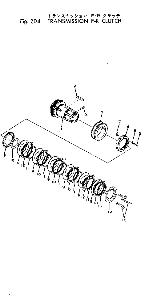 Пластина 2691-3-11490 KOMATSU