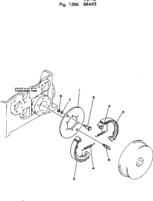 Пластина 266-70-24110 KOMATSU