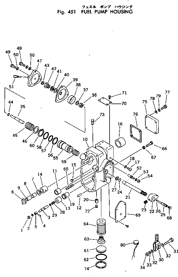 PT PUMP ASS'Y CU3019394 KOMATSU