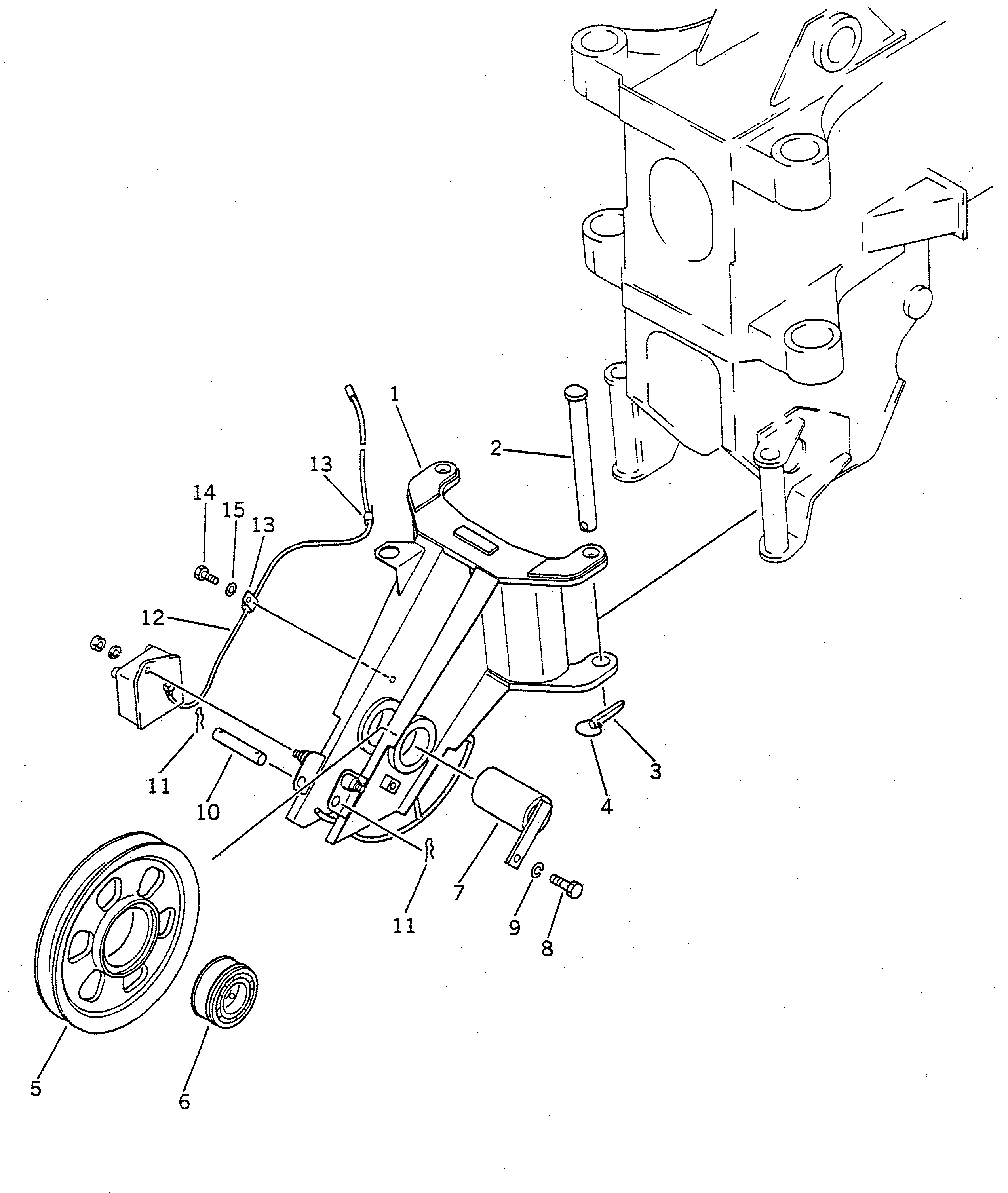 Провод 22W-07-12380 KOMATSU
