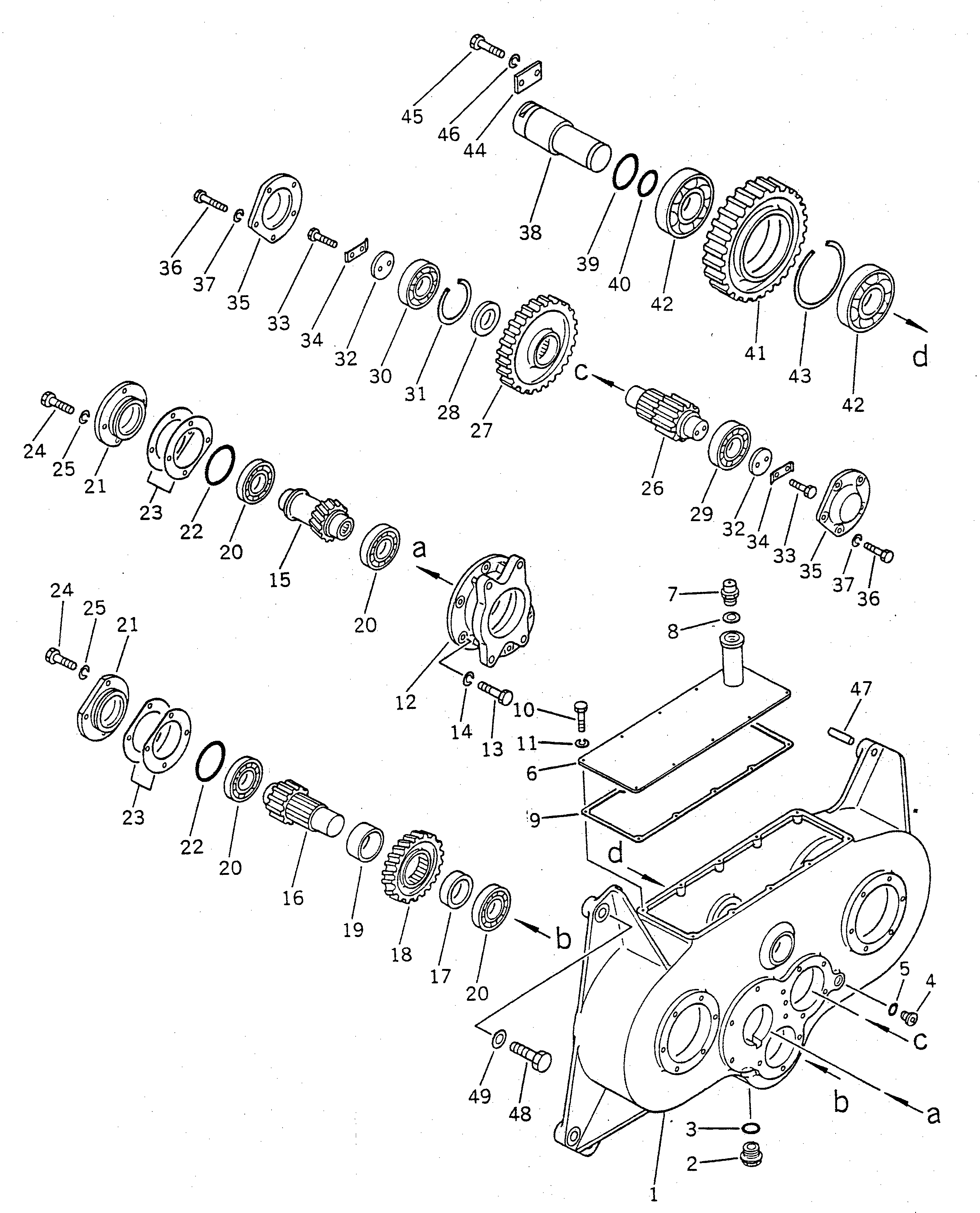 WINCH ASS'Y 22W-75-00100 KOMATSU