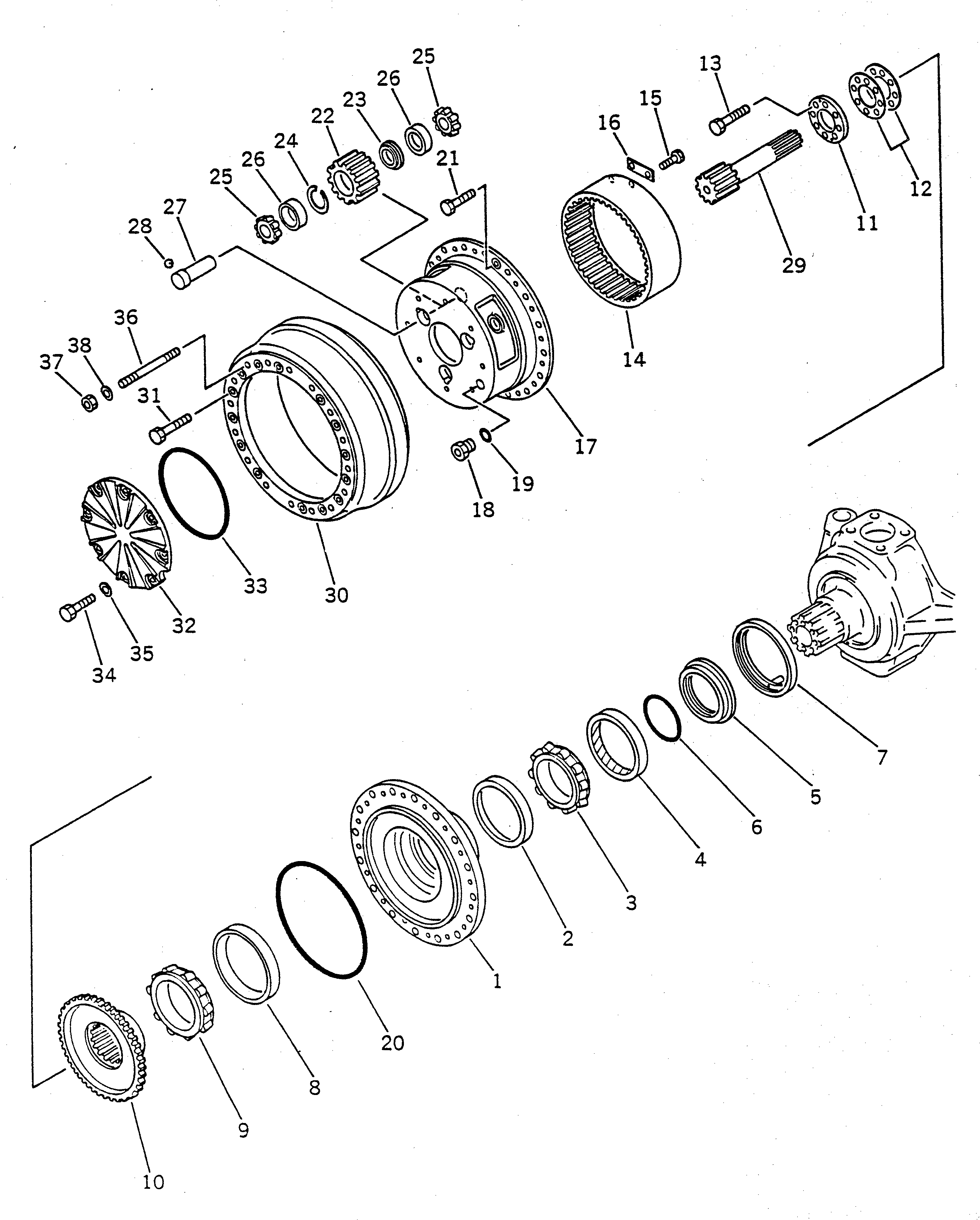 Чашка 22X-22-12840 KOMATSU