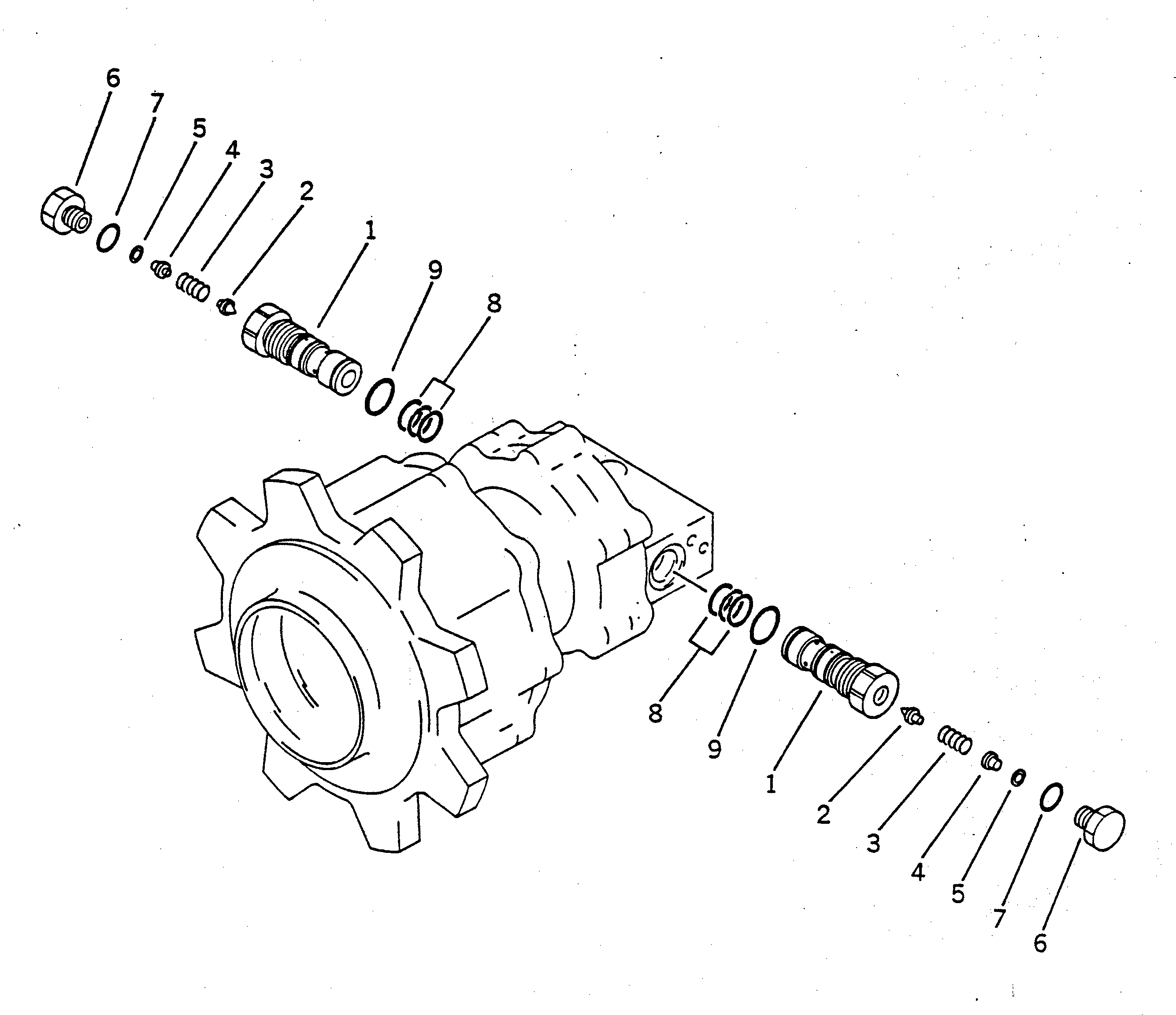 Уплотнительное кольцо (комплект) 22X-26-11970 KOMATSU