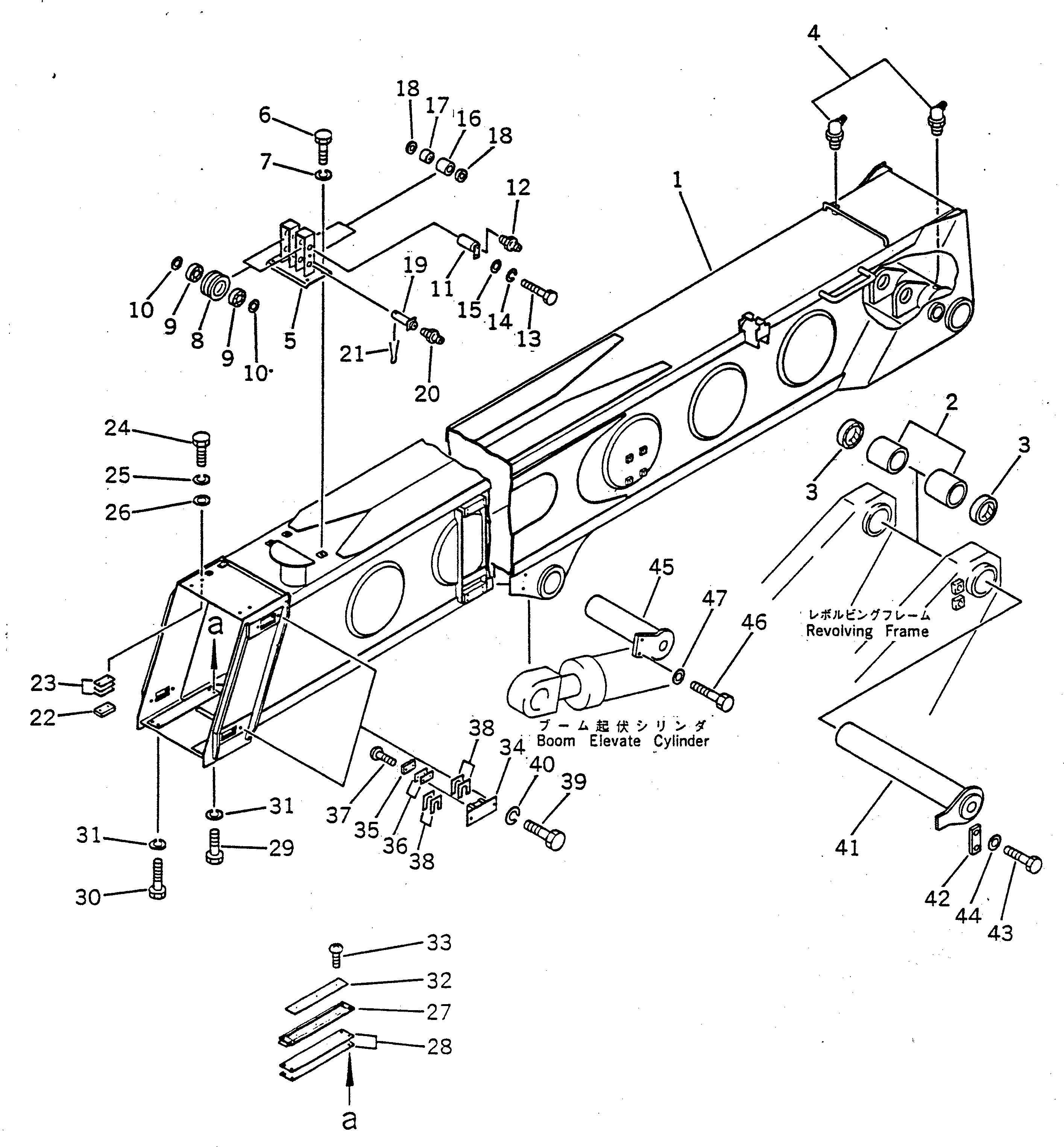 Накладка 22X-70-12440 KOMATSU
