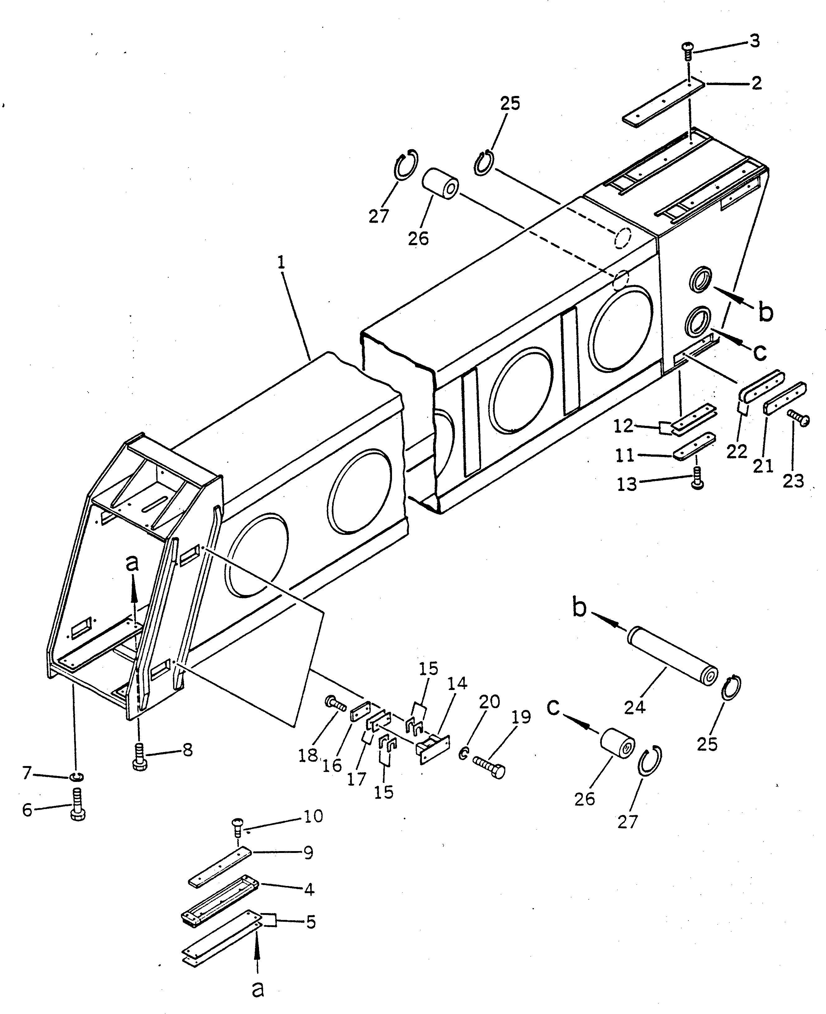 Накладка 22X-70-12640 KOMATSU
