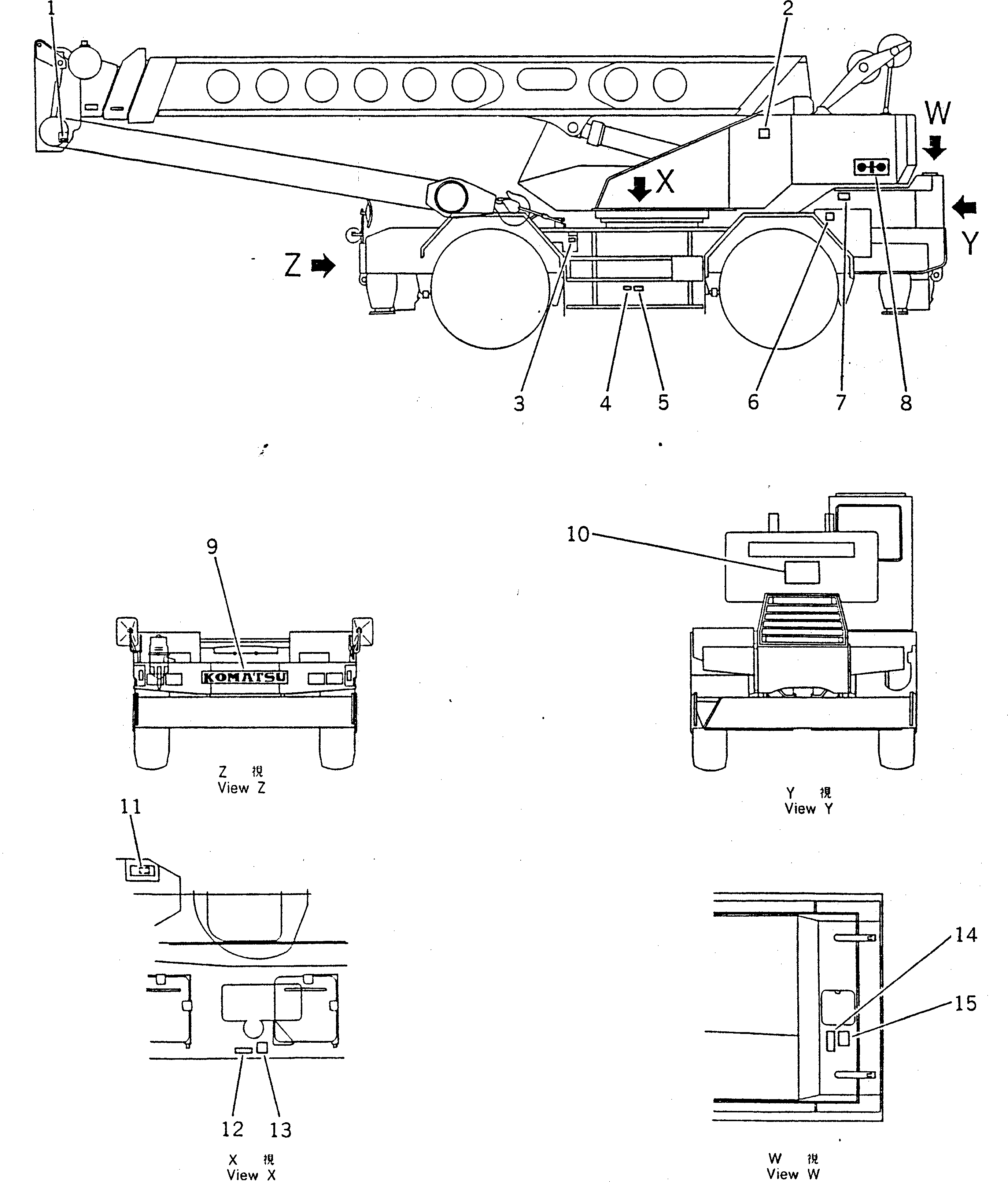 PLATE, INSTRUCTION,RADIATOR 09650-30102 KOMATSU
