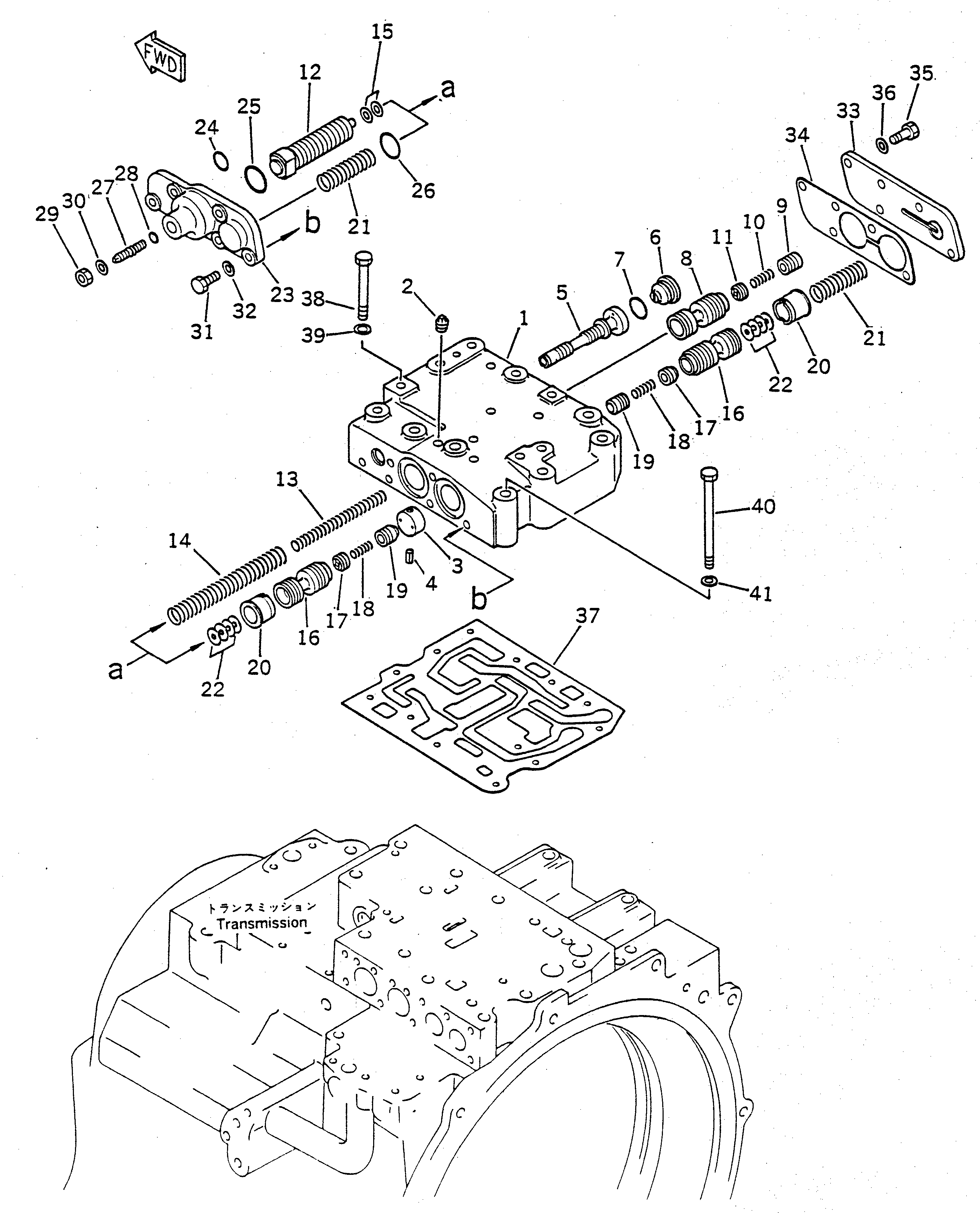 Прокладка 22W-15-25980 KOMATSU